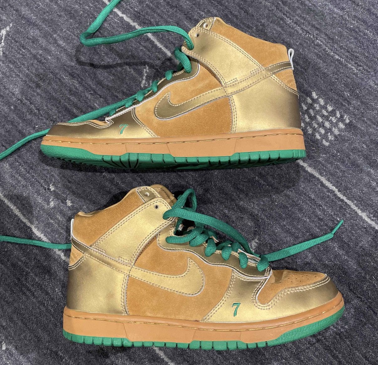 Nike Nike Dunk High Pro SB 'Lucky' Size US 8 / EU 41 - 2 Thumbnail