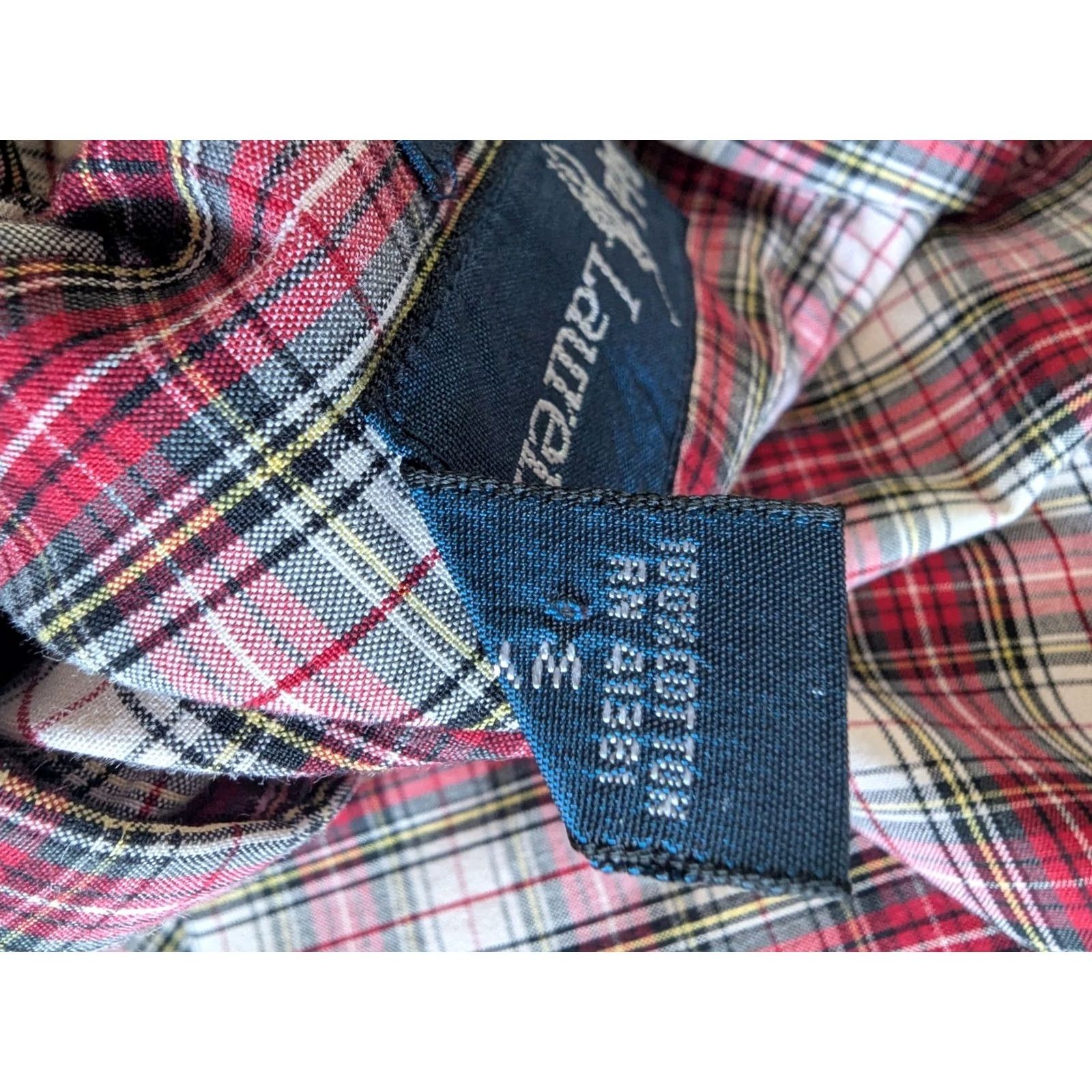 Ralph Lauren Ralph Lauren Long Sleeved Button Down Shirt Men's L Plaid Classic Fit Cotton Multicolor Button-Up Shirt Mens Size US L / EU 52-54 / 3 - 6 Thumbnail