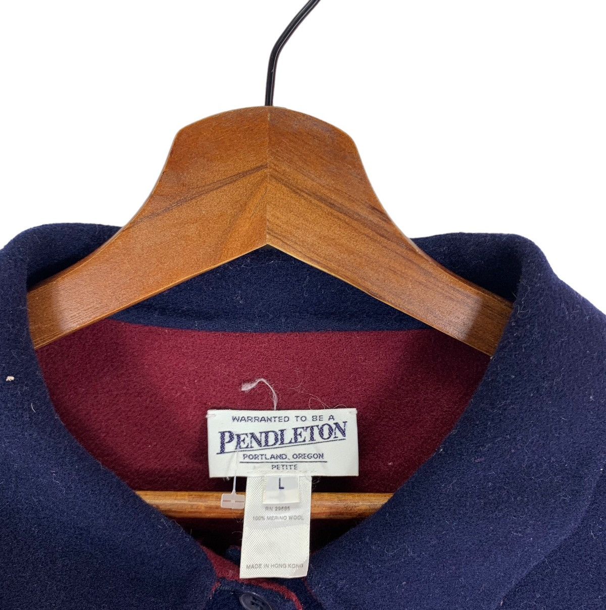 Pendleton × Vintage VINTAGE PENDLETON OREGON WOOL BUTTON JACKET Size US L / EU 52-54 / 3 - 5 Thumbnail