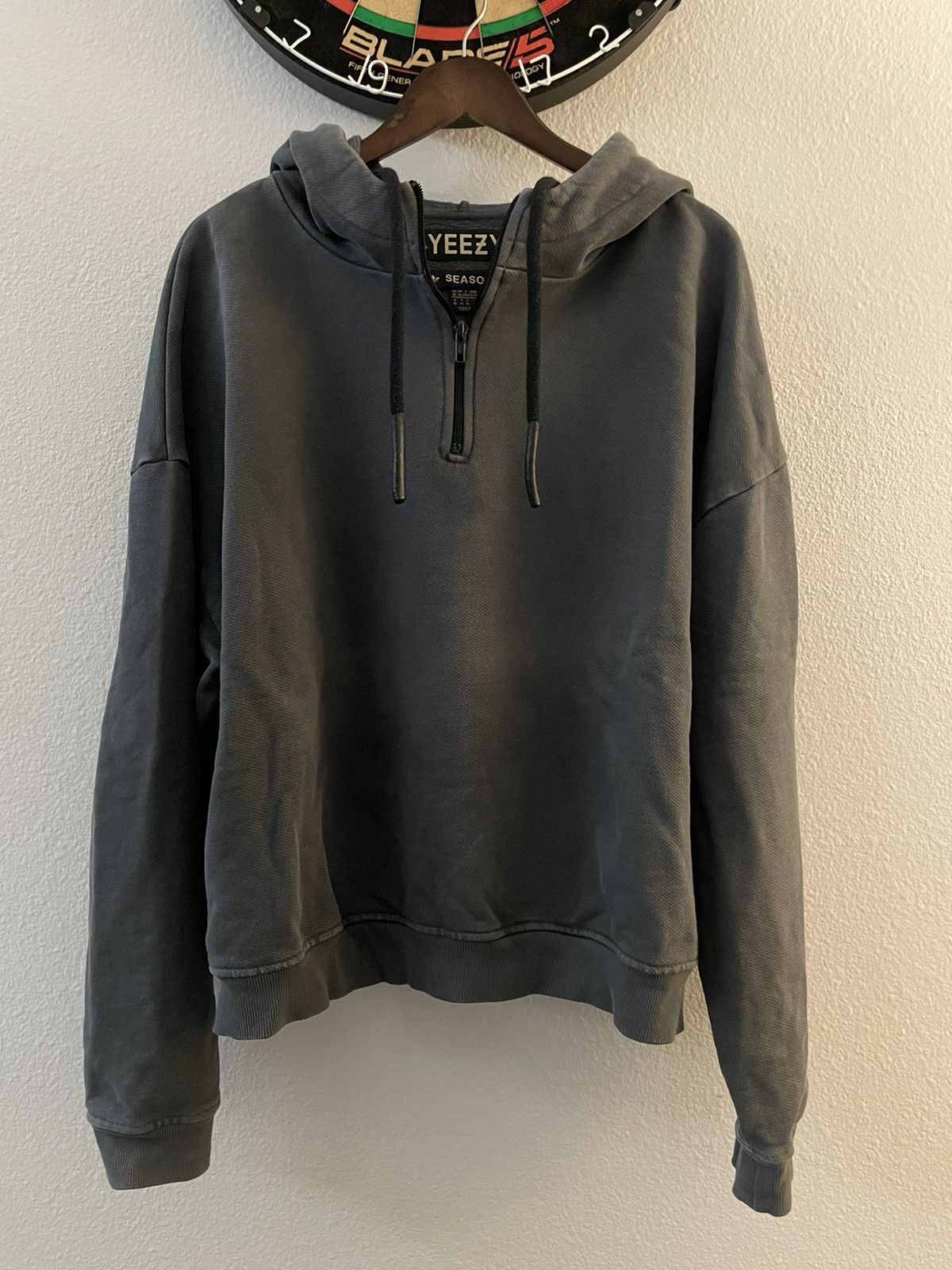 Yeezy season 1 2025 half zip hoodie