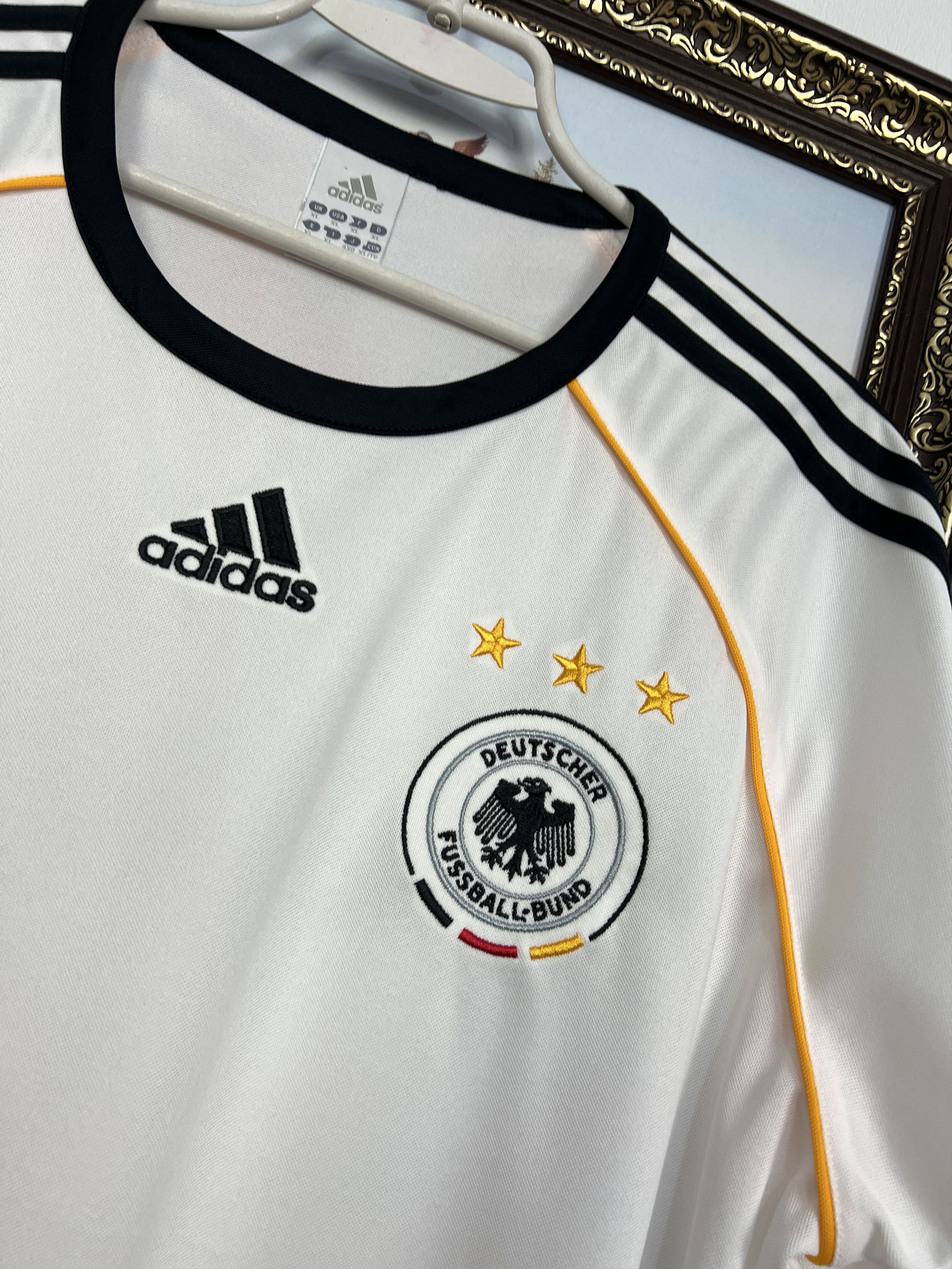 Adidas Germany Home football shirt 2006 Soccer Adidas Jersey Trikot Size US XL / EU 56 / 4 - 3 Thumbnail