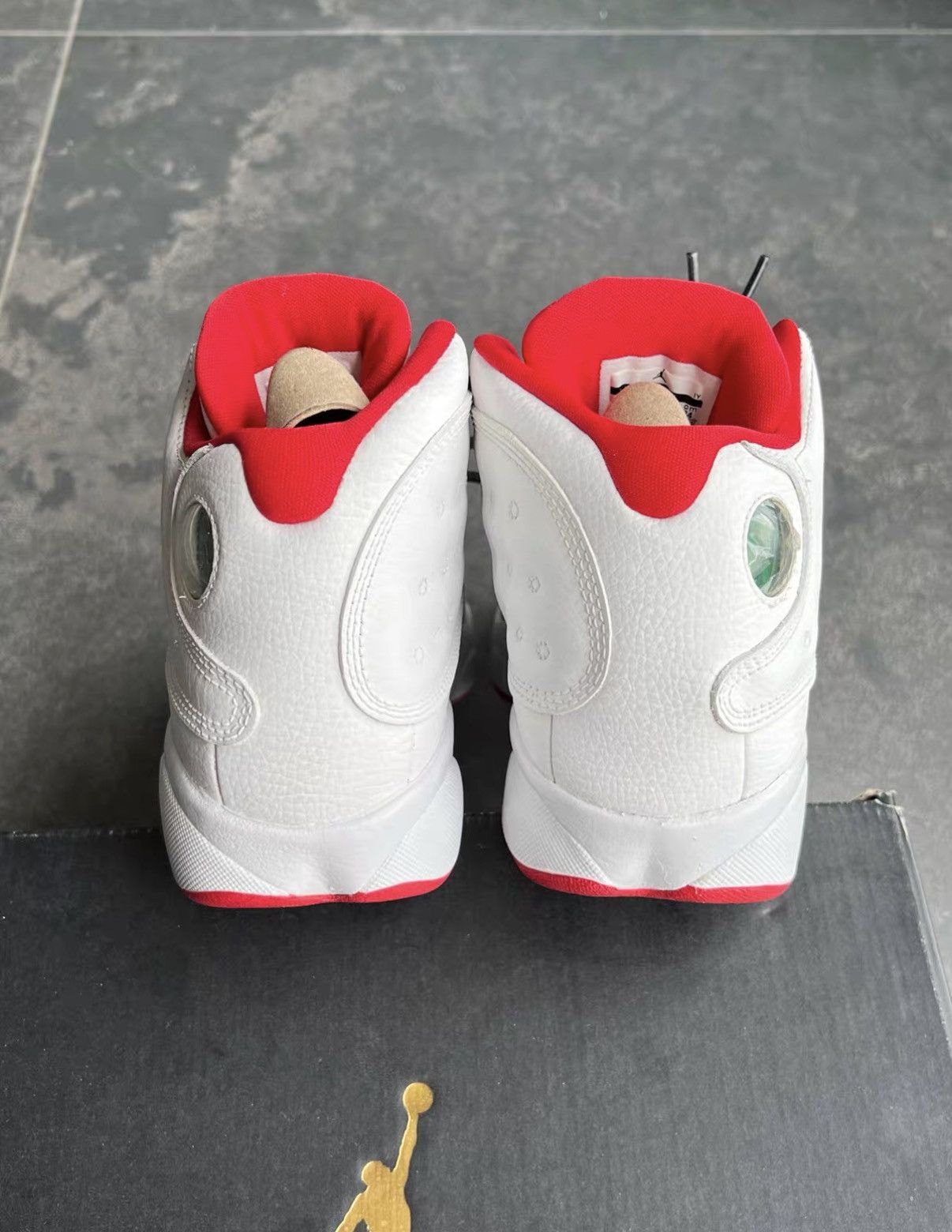 Jordan Brand Air Jordan 13 White Red J42 Size US 5.5 / EU 38 - 3 Thumbnail