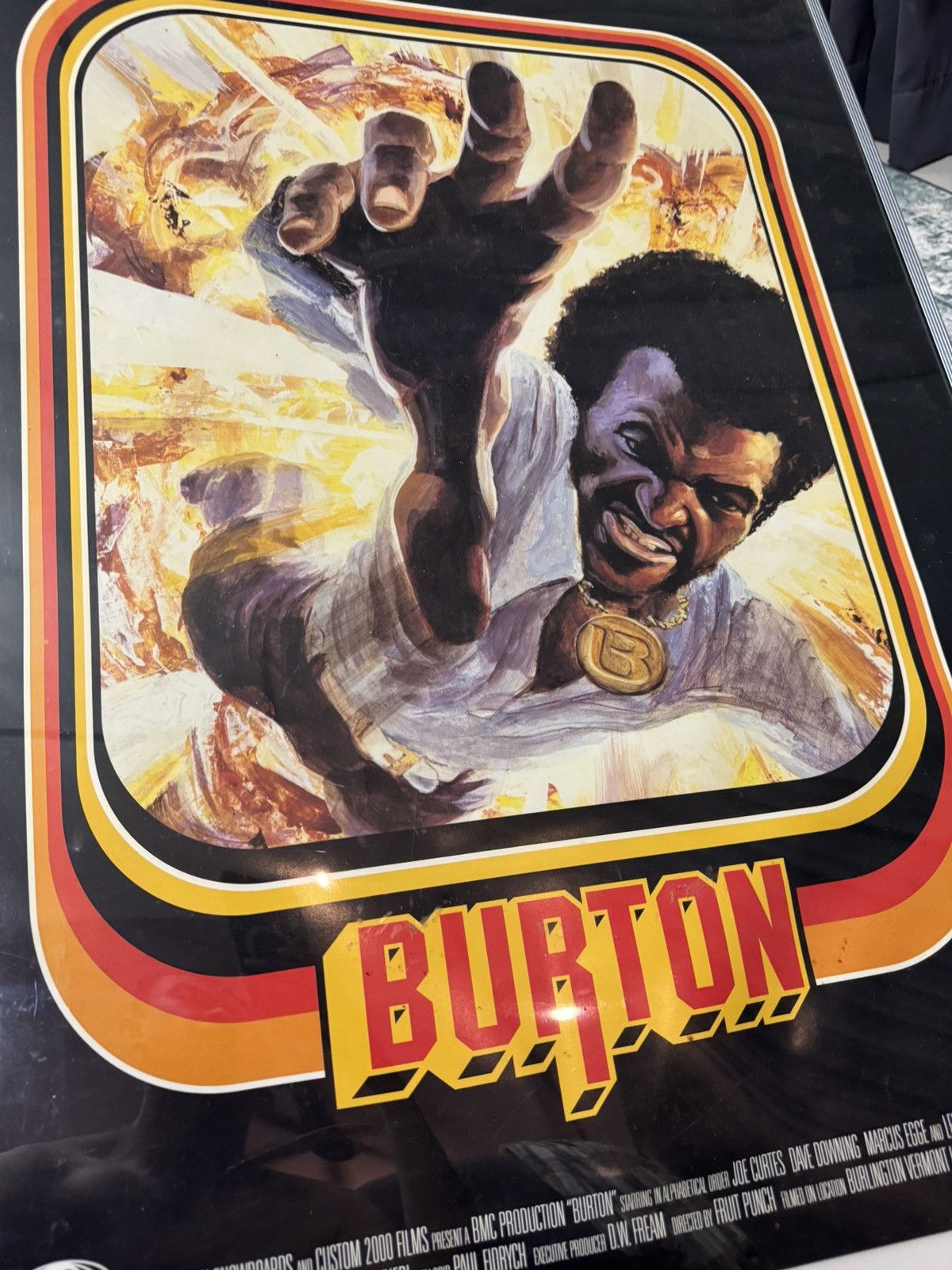Burton × Vintage VINTAGE RETRO BURTON SNOWBOARD POSTER Size ONE SIZE - 5 Thumbnail