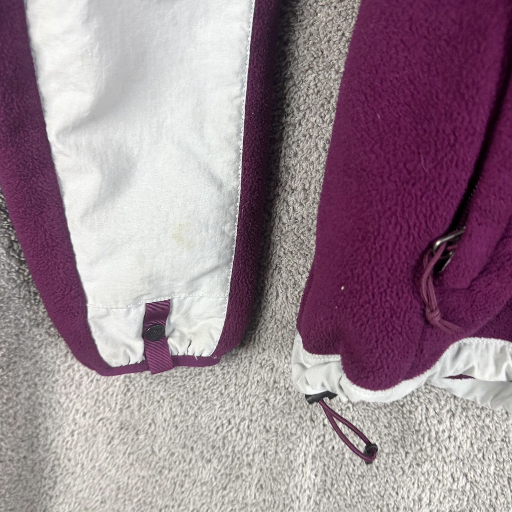 The North Face The North Face Fleece Jacket Womens S Purple Full Zip Outdoor Polartec Size S / US 4 / IT 40 - 2 Thumbnail