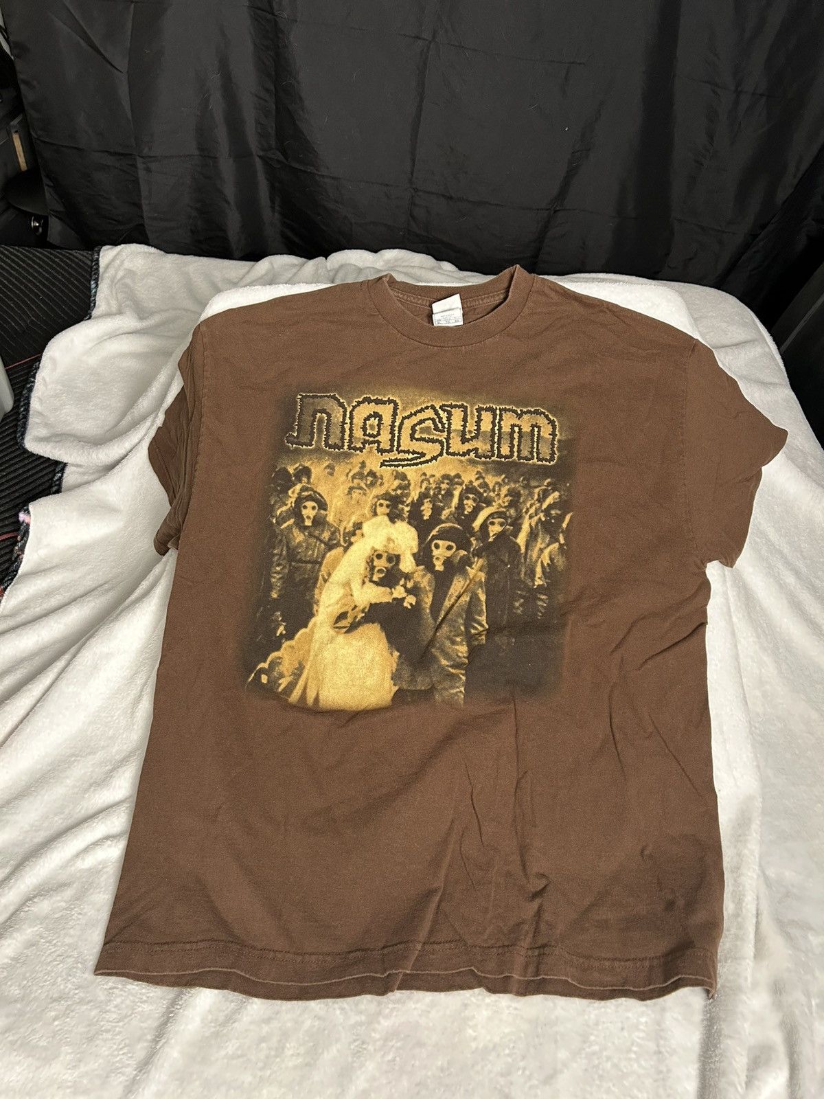 Alstyle Nasum Vintage Grindcore Shirt Size US XL / EU 56 / 4 - 1 Thumbnail