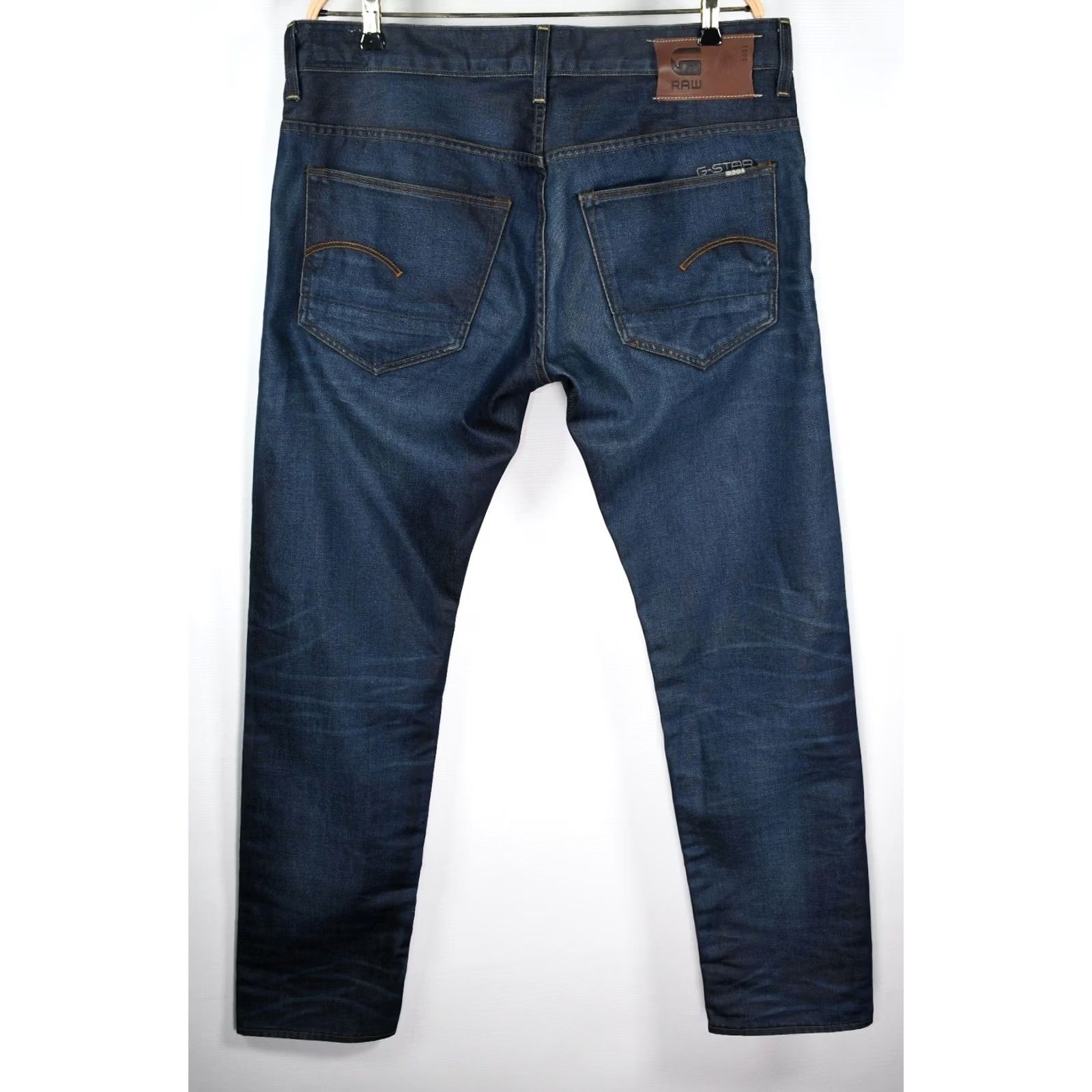 G-Star G-Star Raw 3301 Low Tapered Jeans - Men Blue, Size W36 L32 - 5-Pocket Denim, Regular Fit Size US 36 / EU 52 - 3 Thumbnail