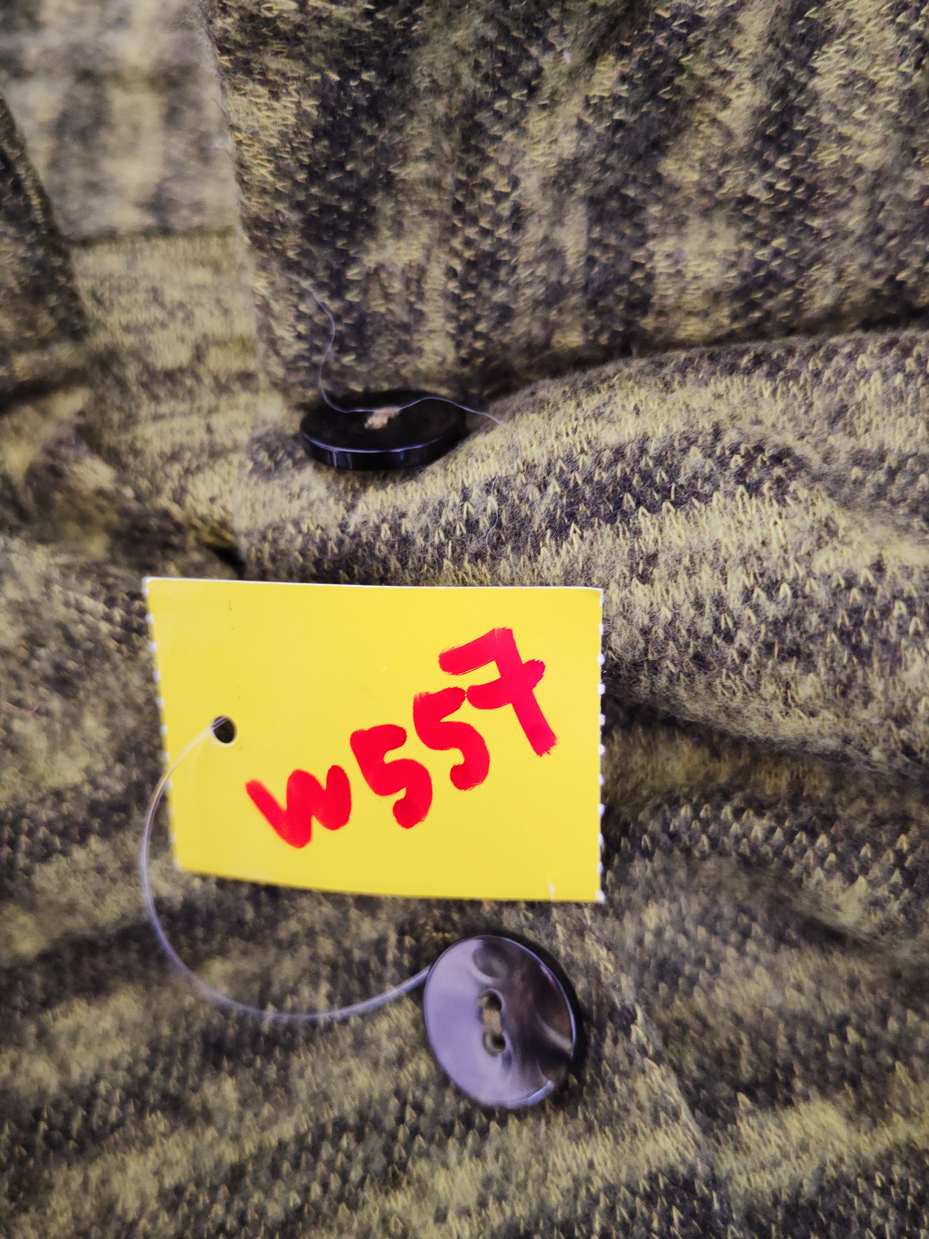 Homespun Knitwear × Japanese Brand × Vintage Viante Green Knitwear Button Up Shirts #W557 Size M / US 6-8 / IT 42-44 - 13 Thumbnail