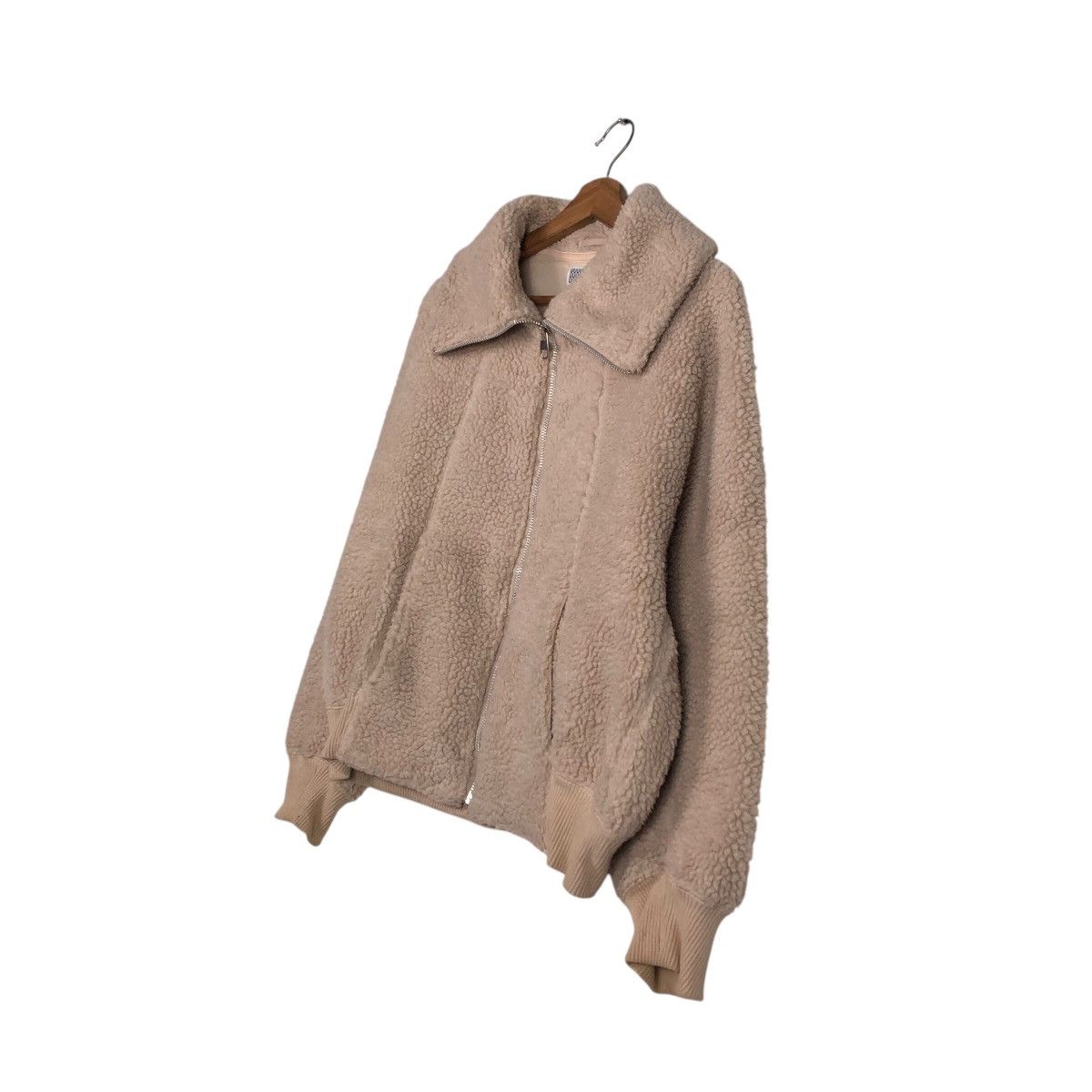 Japanese Brand 📌Vintage High Collar Fleece Bomber Jacket Uniqlo Undercover Size US XL / EU 56 / 4 - 3 Thumbnail