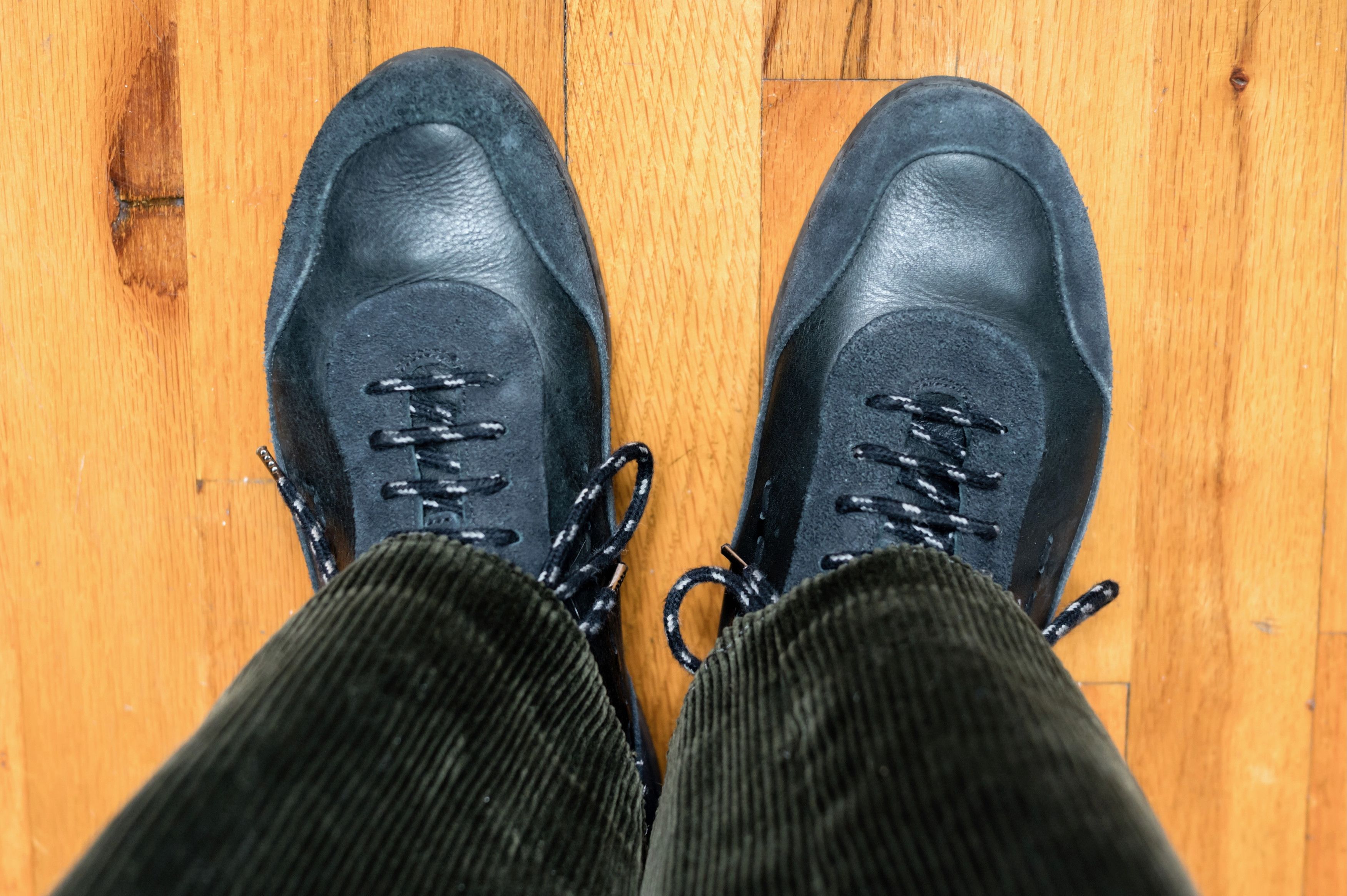 Stoffa Stoffa Special Edition Leather and Suede Trainer - Size 9.5 Size US 9.5 / EU 42-43 - 6 Thumbnail
