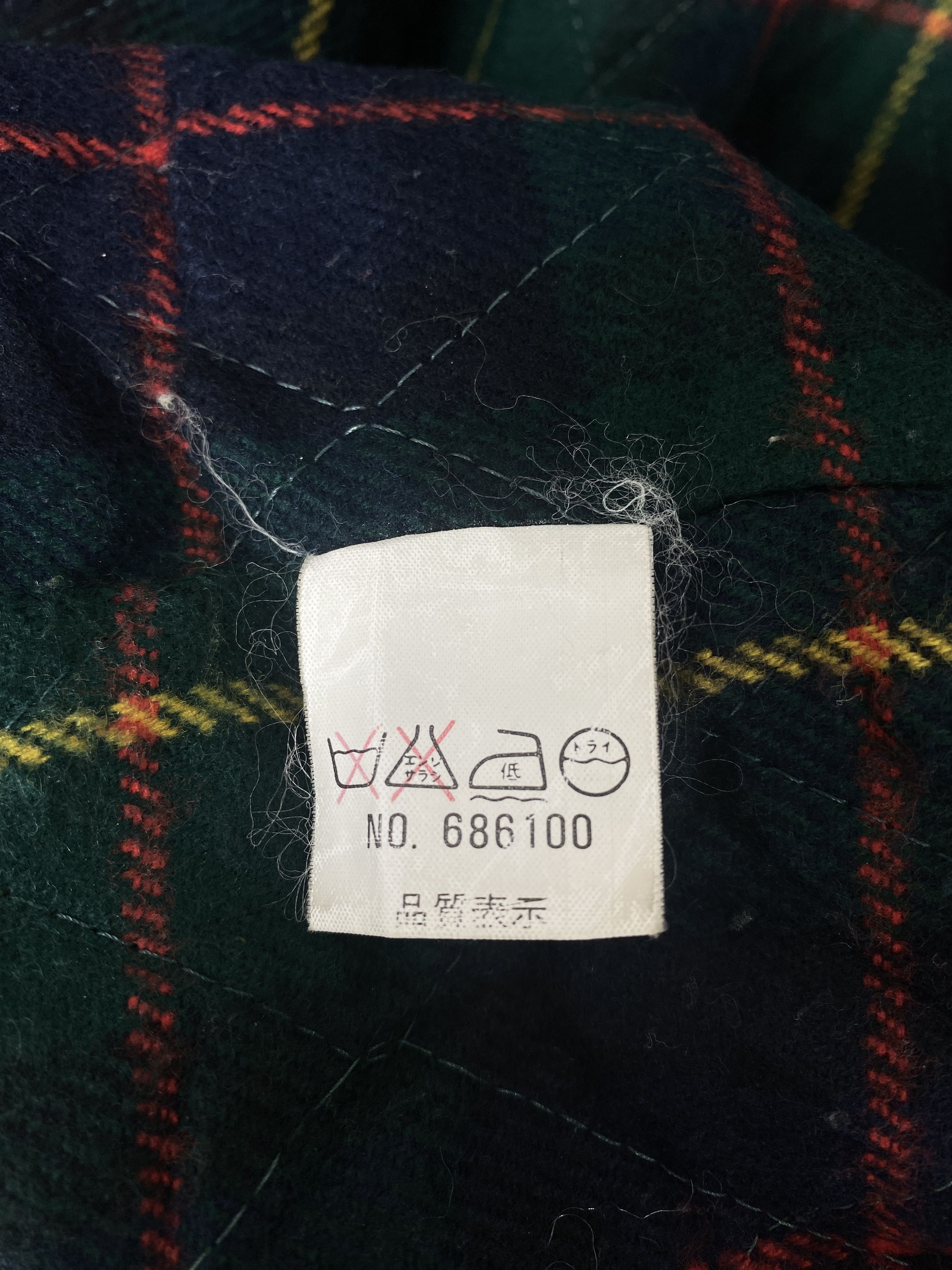 Japanese Brand Vintage Japanese Brand Flannel Lining Jacket J2363 Size US XL / EU 56 / 4 - 8 Thumbnail