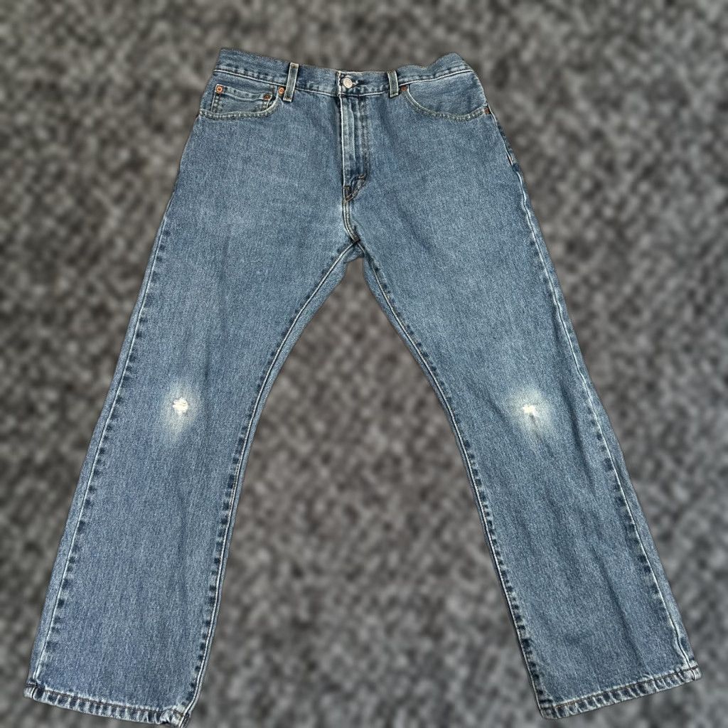 Denime Levi's 517 Jeans Mens Sz 34x29 Bootcut Cowboy Western Denim Blue Medium Wash Size US 34 / EU 50 - 1 Thumbnail
