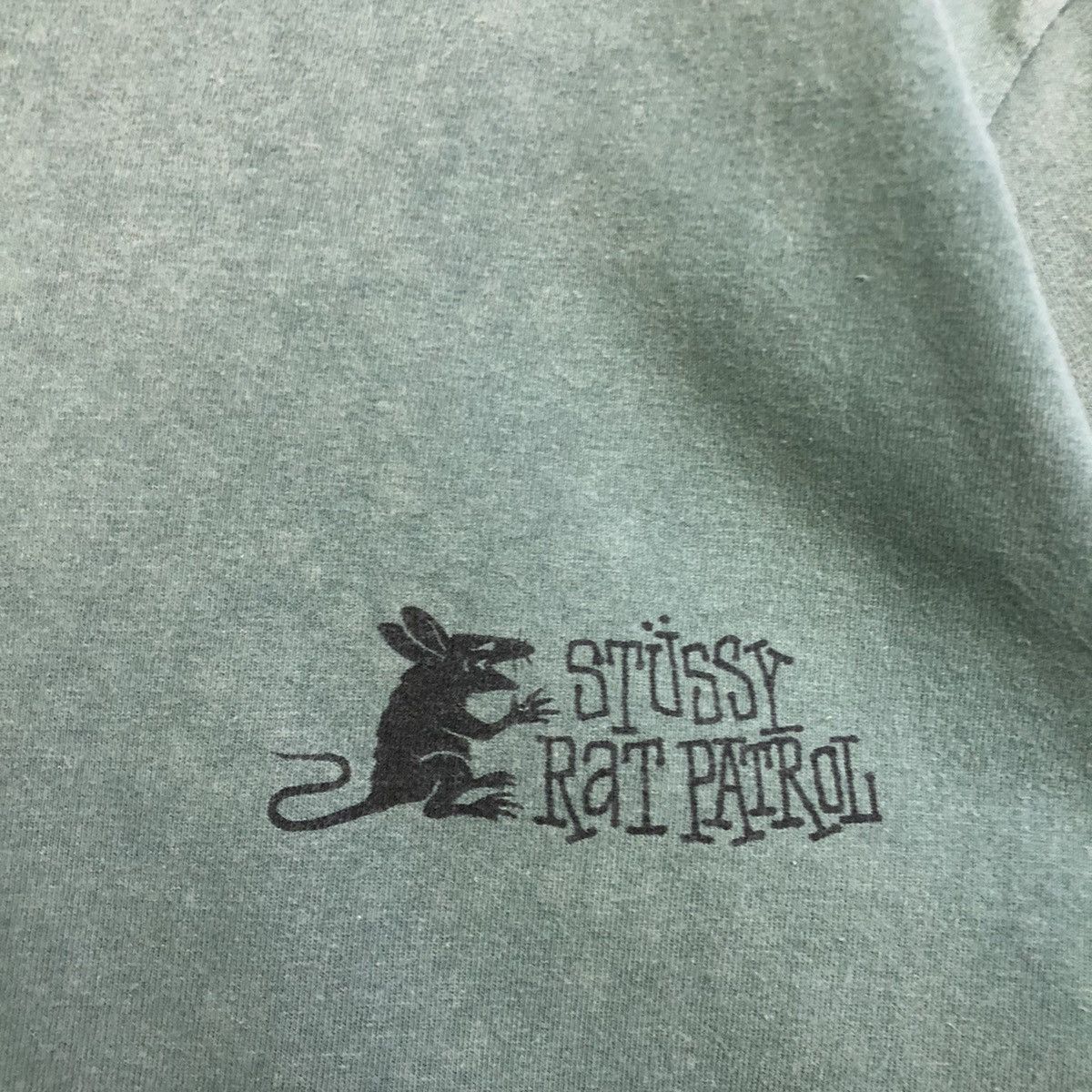 Stussy × Vintage Vintage 80 Stussy Rat Patrol Backhitt Tshirt Size US L / EU 52-54 / 3 - 8 Thumbnail