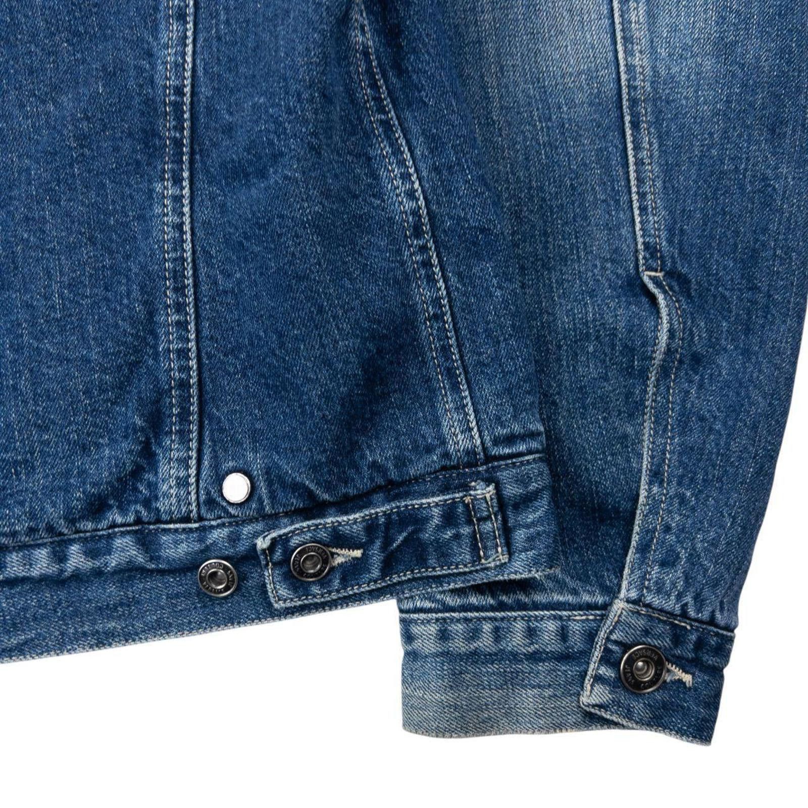 Versace Vintage Versace Jeans Couture Fleece Lined Denim Jacket M Size US M / EU 48-50 / 2 - 5 Thumbnail