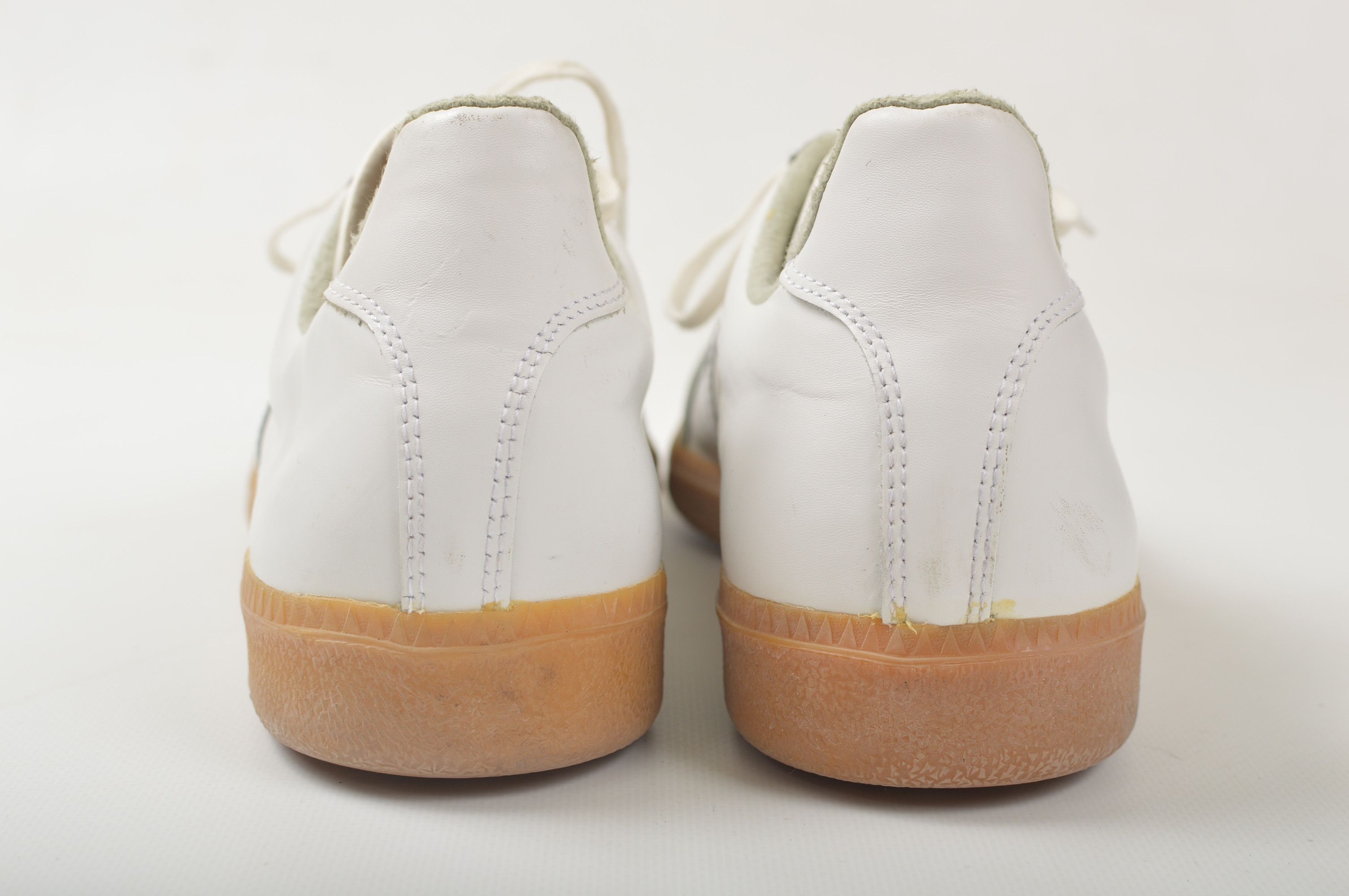 Vintage Bundeswehr BW Sport Vintage White Leather Sneakers Size US 8.5 / EU 41-42 - 4 Thumbnail