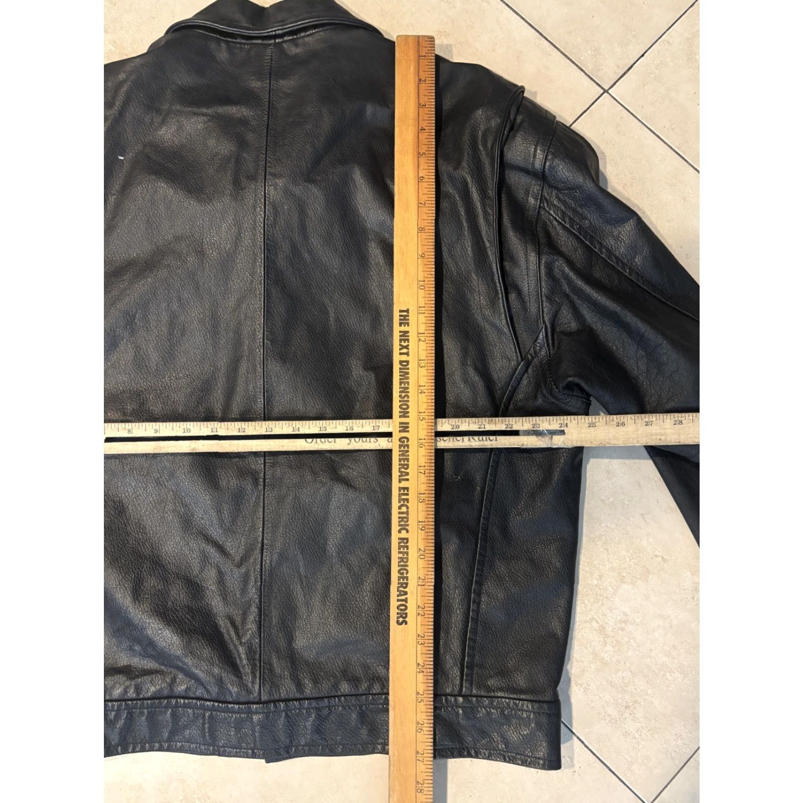Vintage VINTAGE Pepsi Jacket Mens L Black Bomber Leather - Nothing Else Is A Pepsi Crowned Campaign Classic Mens Leather Bomber Jacket Size US L / EU 52-54 / 3 - 7 Thumbnail