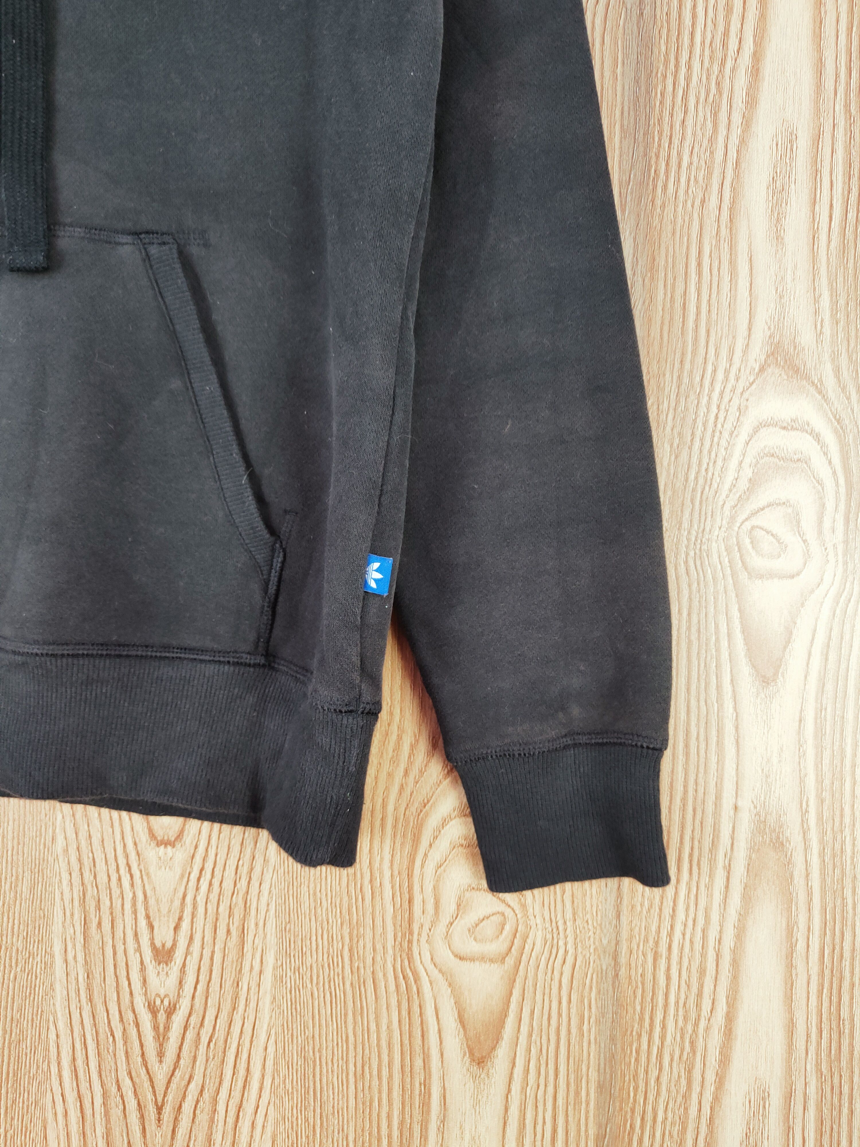 Adidas DL Adidas vintage Black Faded Hoodie Sweatshirts #W252 Size US XS / EU 42 / 0 - 8 Thumbnail