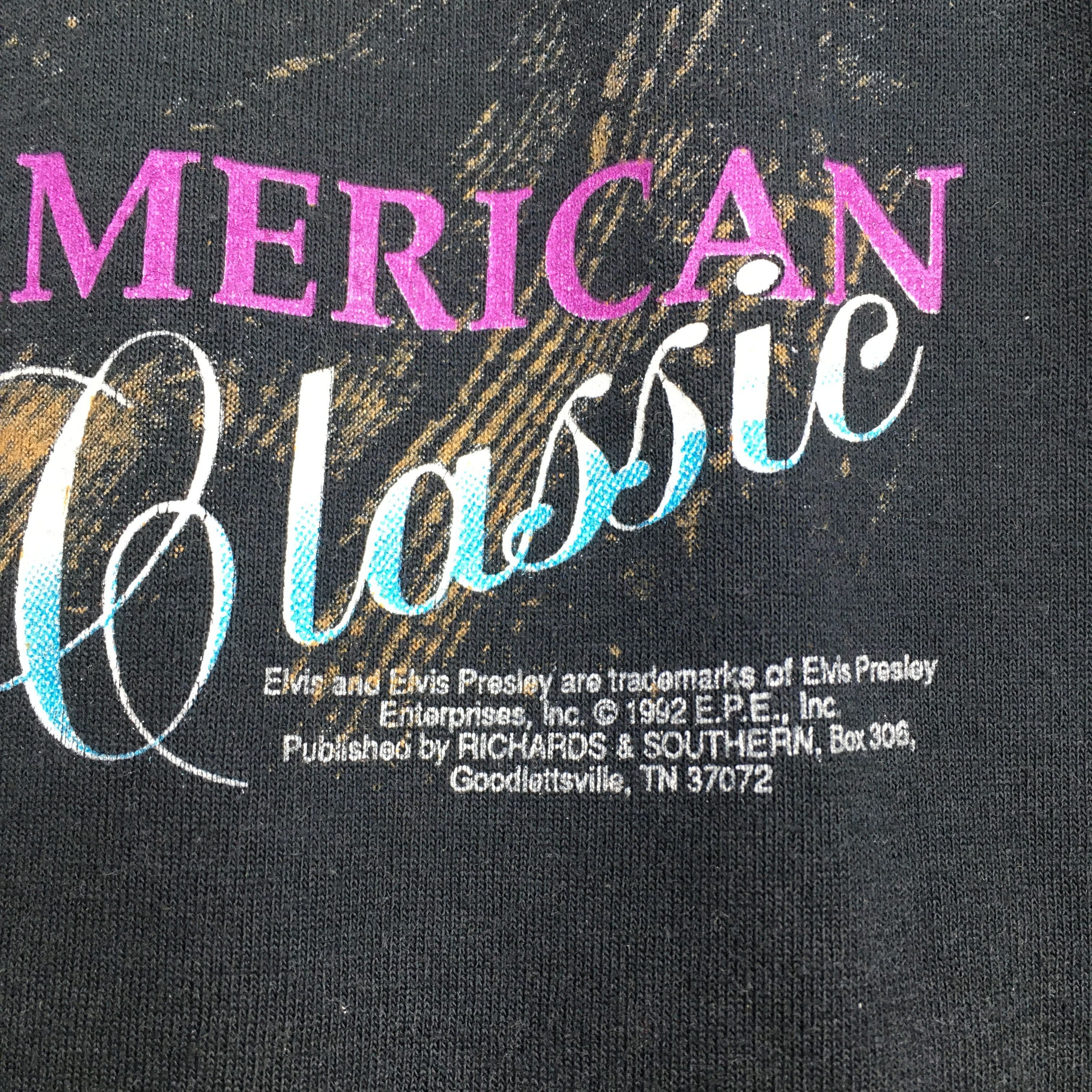 Band Tees × Vintage Vintage Elvis Presley King Of Rock And Roll Tshirt Medium Size US M / EU 48-50 / 2 - 6 Thumbnail