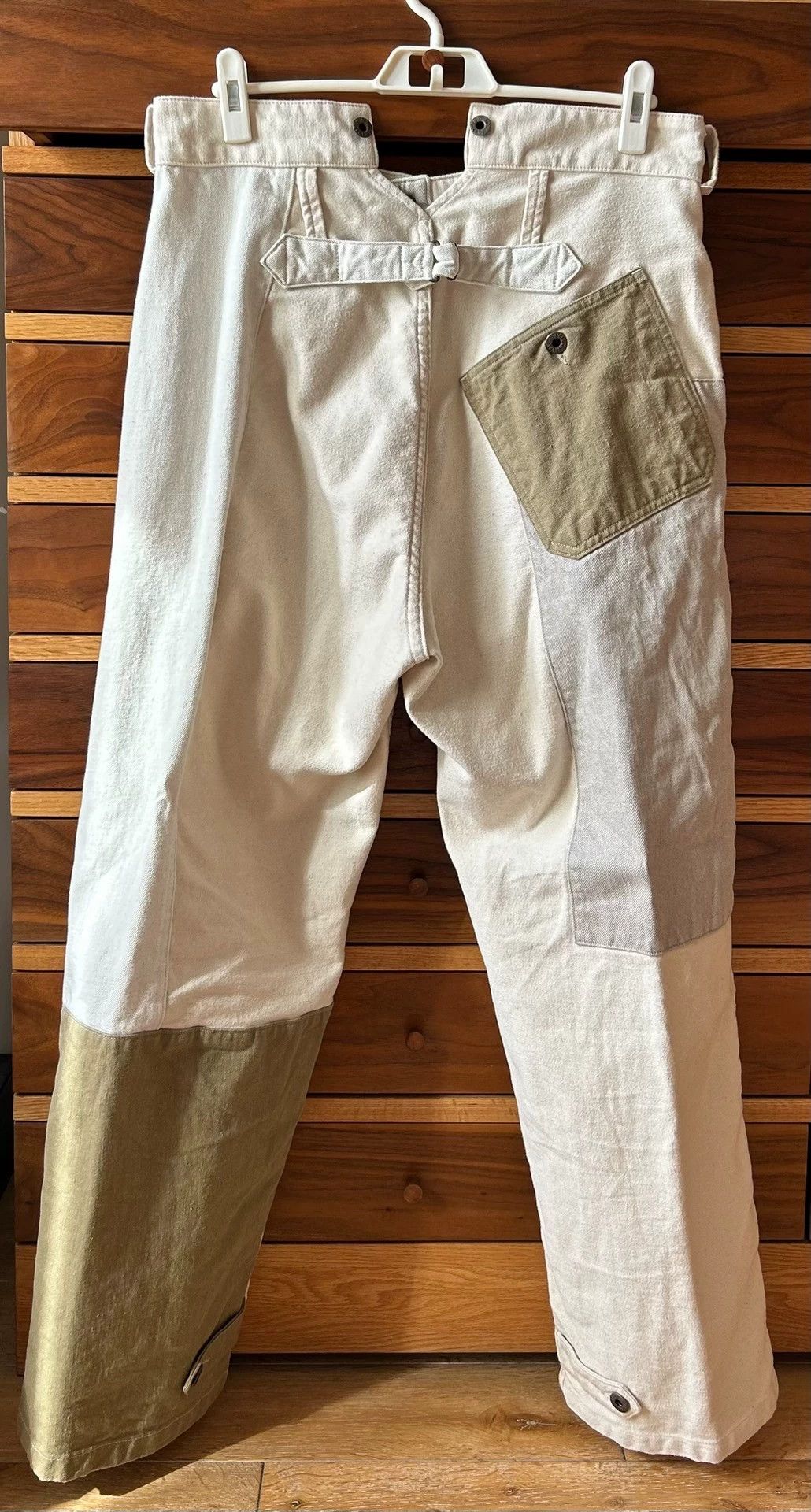 Nigel Cabourn Nigel Cabourn Color matching high waist casual pants Size US 32 / EU 48 - 1 Thumbnail