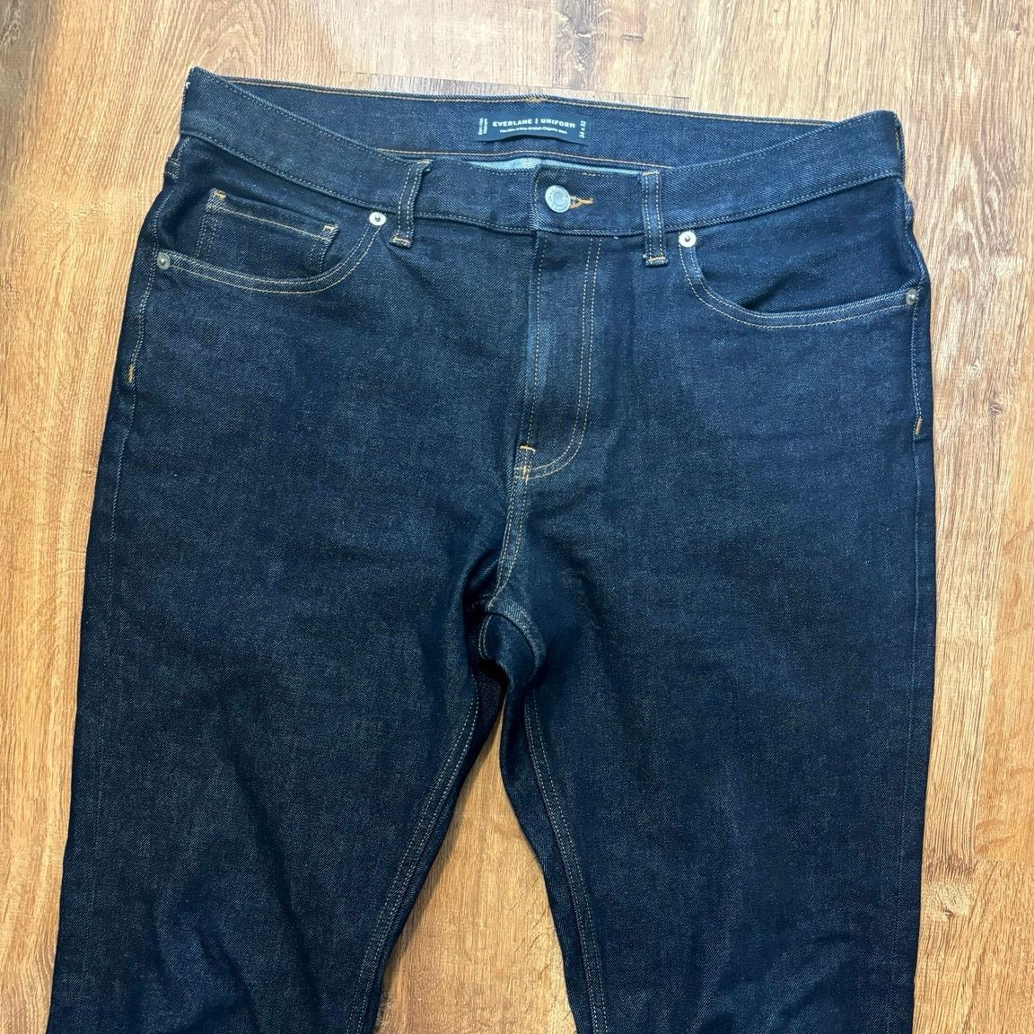 Everlane NWOT Everlane Slim 4-Way Stretch Organic Jean Uniform 34x32 Size US 34 / EU 50 - 4 Thumbnail