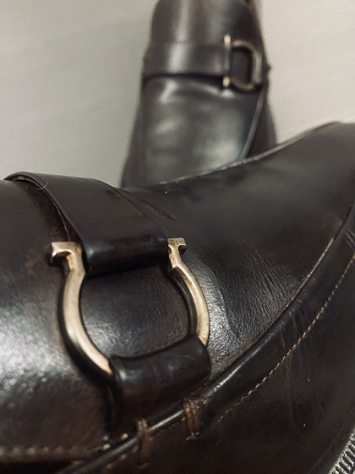 Salvatore Ferragamo Ferragamo 🇮🇹 dk brown leather brass gancini loafer 8.5 NEW Size US 8.5 / EU 41-42 - 4 Thumbnail
