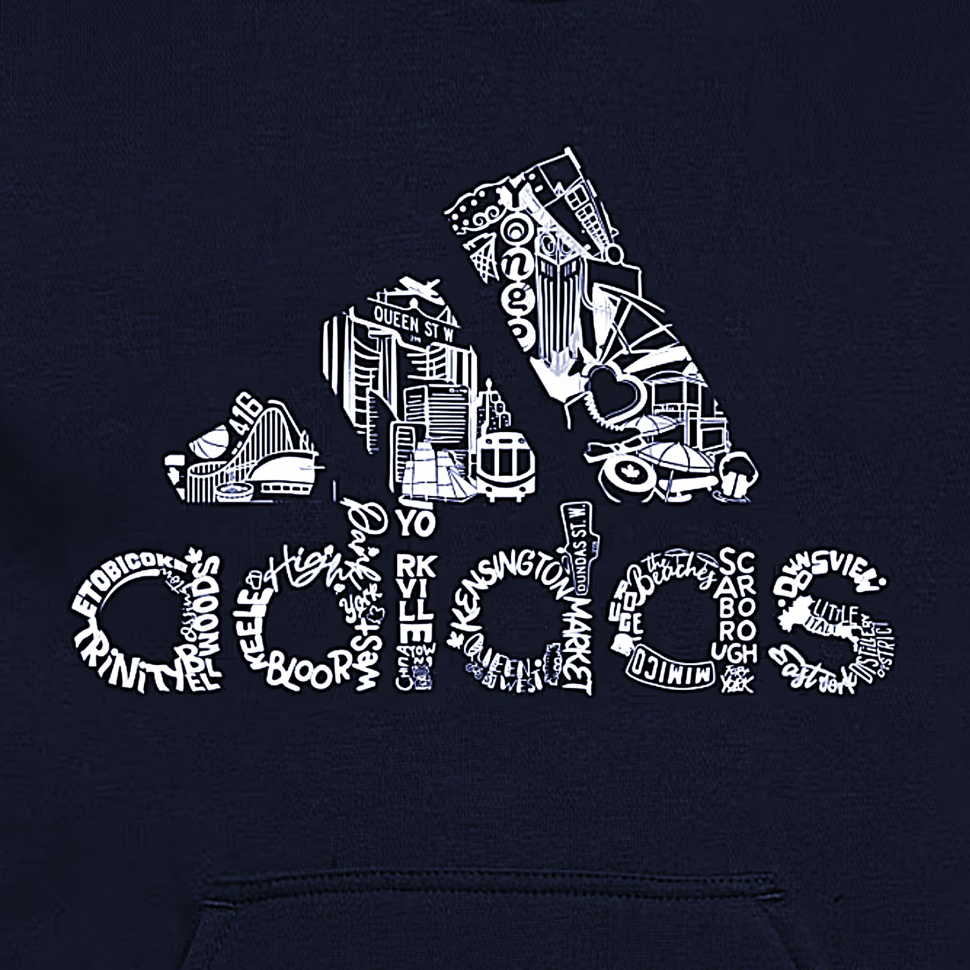 Adidas Adidas Badge of Sport Toronto Hoodie Men’s Small Size US S / EU 44-46 / 1 - 4 Thumbnail