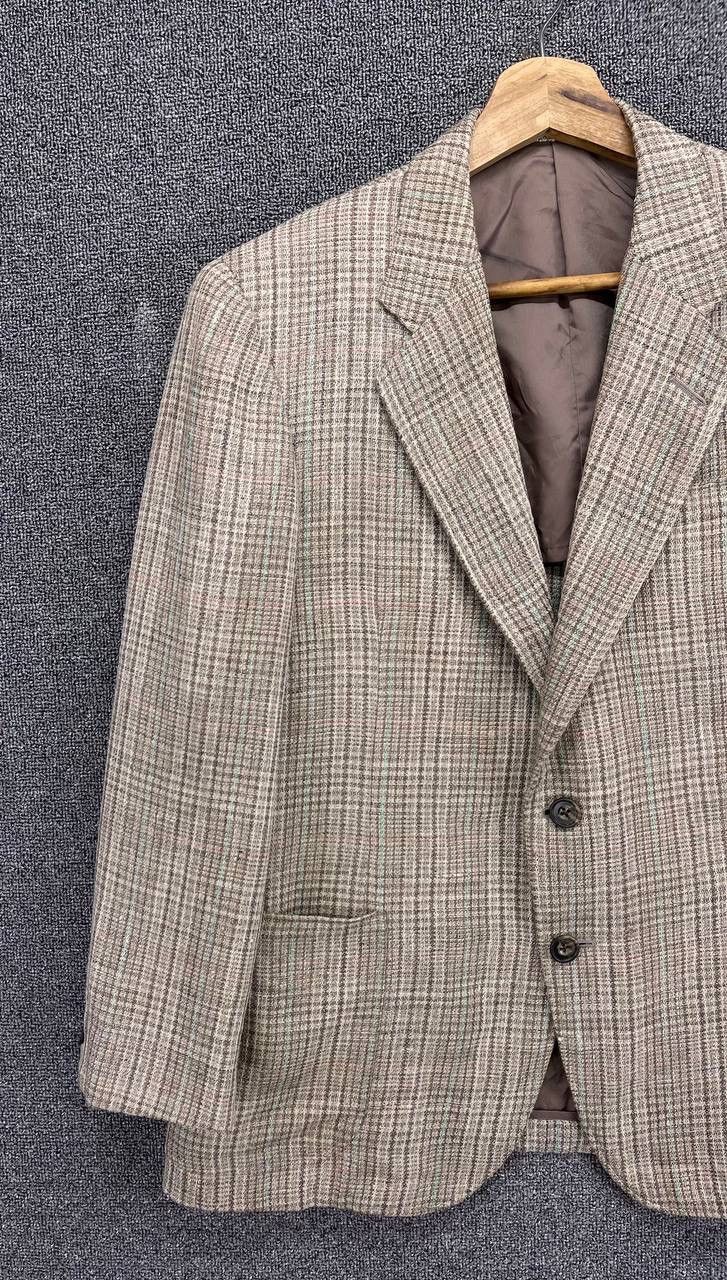 Burberry Vintage Burberry Rare Wool Blazer Coat Jacket Size US S / EU 44-46 / 1 - 3 Thumbnail