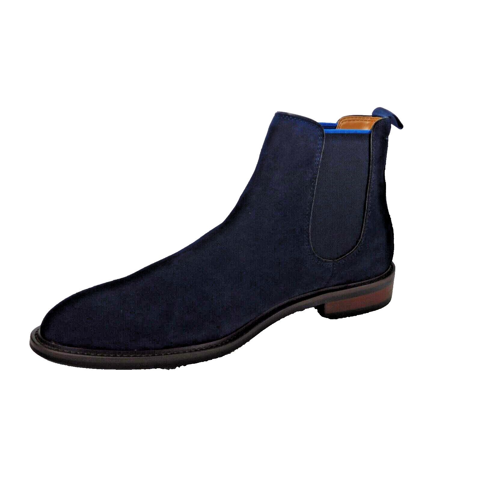 Steve Madden M41 Steve Madden Navy Suede Bronn Ankle Boot Size 8.5 M Size US 8.5 / EU 41-42 - 2 Thumbnail