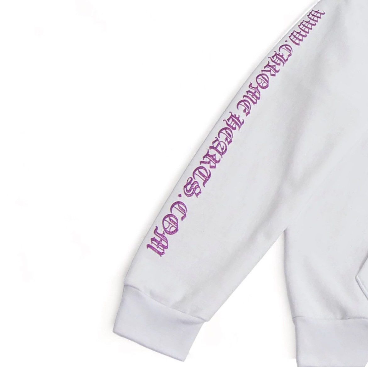Chrome Hearts Chrome Hearts Purple Glitter Hoodie Size US L / EU 52-54 / 3 - 4 Thumbnail