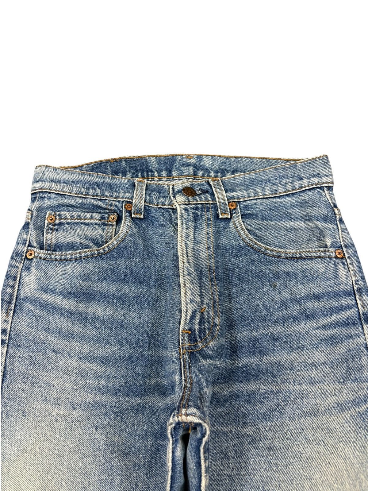 Levi's Vintage 80s Levis 505 Faded Blue Wash Distress Jeans Size US 29 - 4 Thumbnail