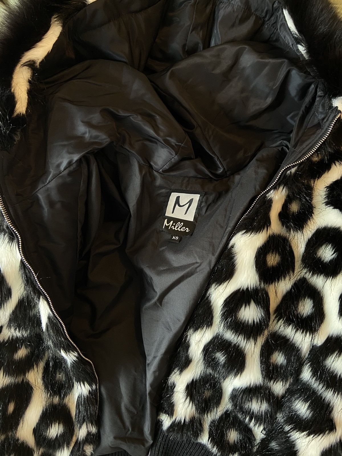 Other M Miller Hooded Faux Fur Jacket Size XS / US 0-2 / IT 36-38 - 12 Thumbnail