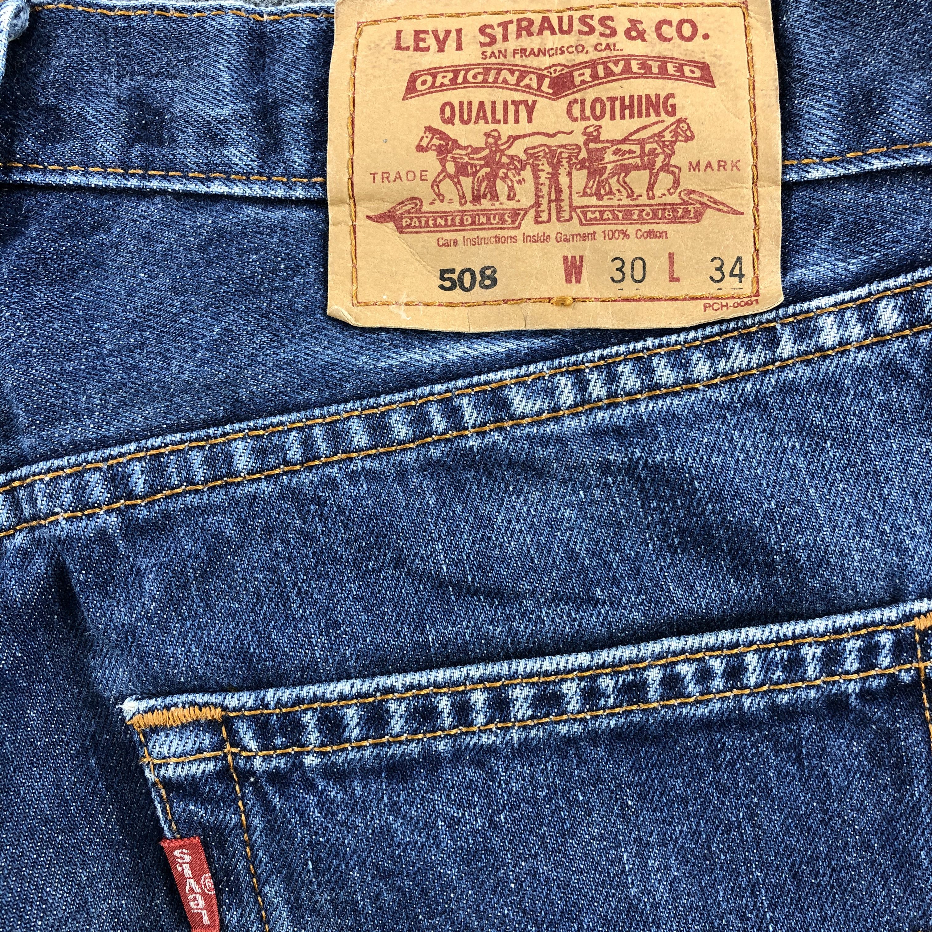 Levi's × Vintage Vintage Blue Wash Levis 508 Jeans-JM2069 Size US 31 - 5 Thumbnail