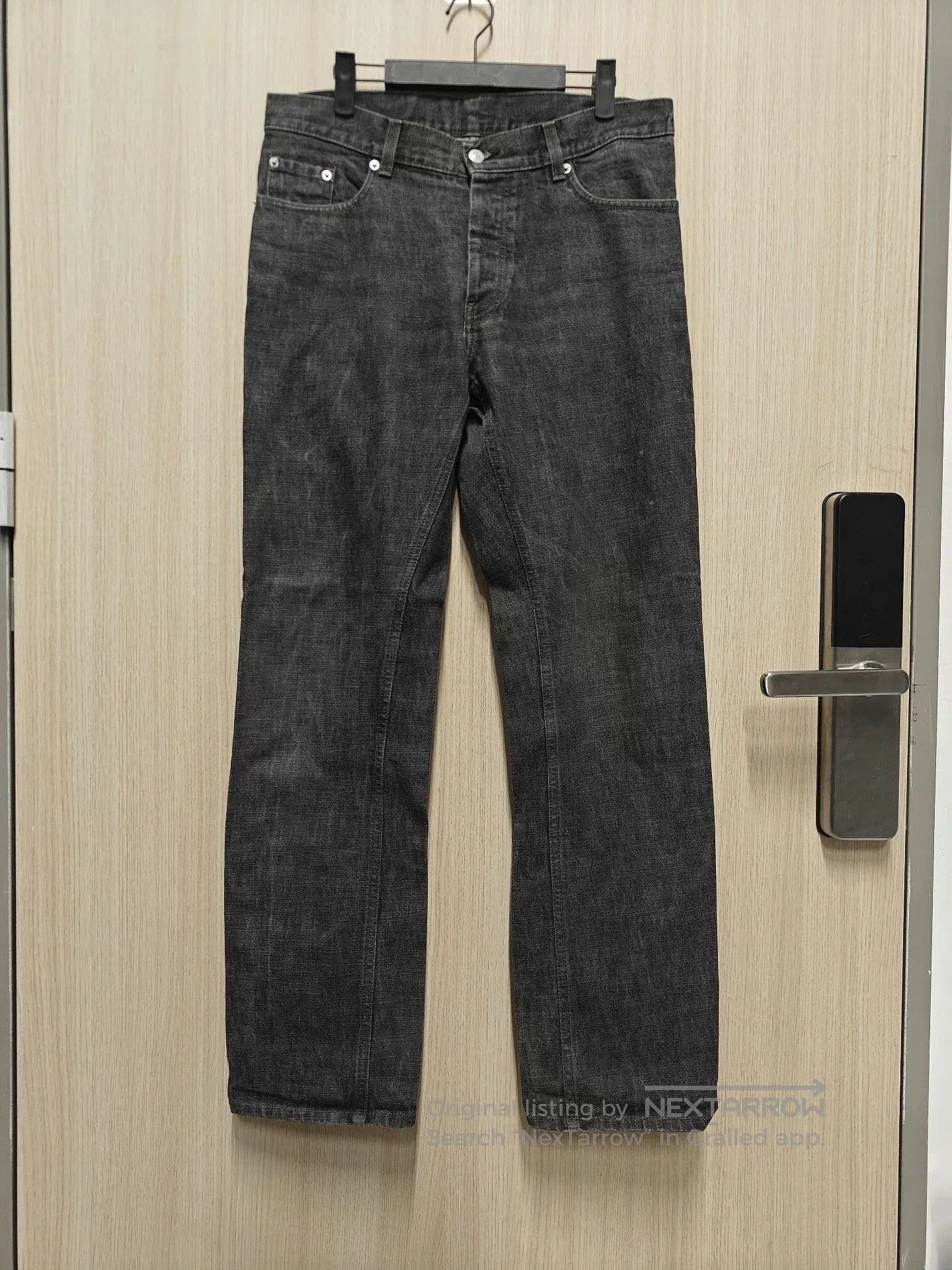 Helmut Lang Helmut Lang Classic Washed Black Gray Jeans. Size US 32 / EU 48 - 1 Thumbnail