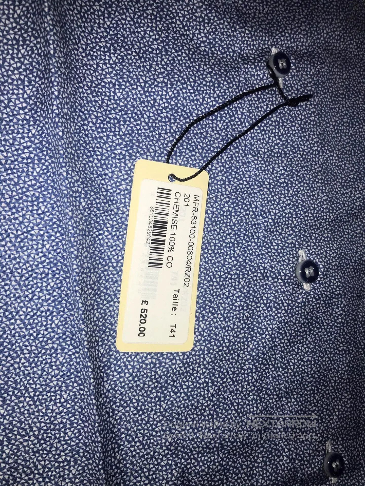 Zilli Luxury Zilli Men’s Dress Shirt. Size US M / EU 48-50 / 2 - 6 Thumbnail