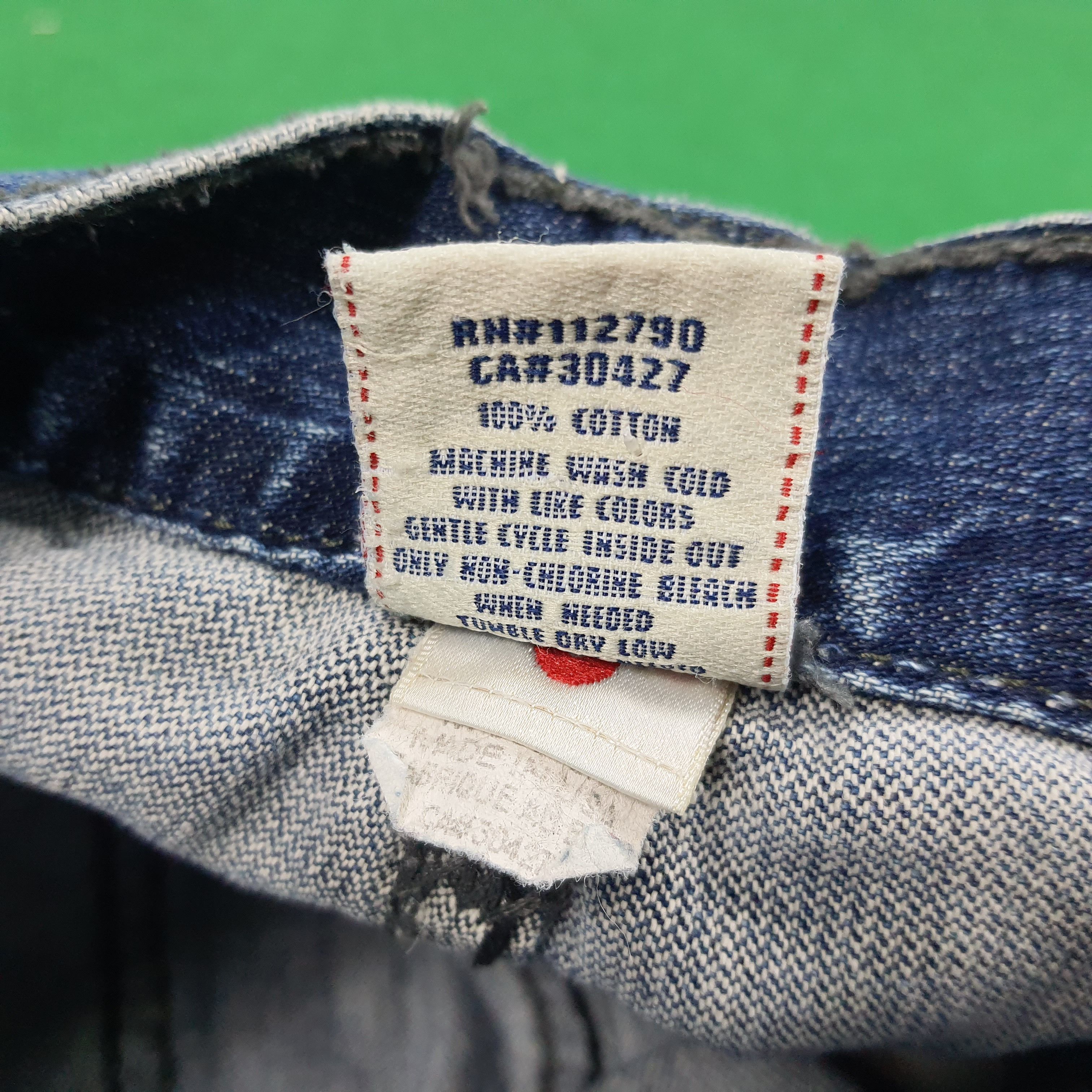 True Religion Vintage True Religion America Distressed Denim Pants Size US 35 - 9 Thumbnail