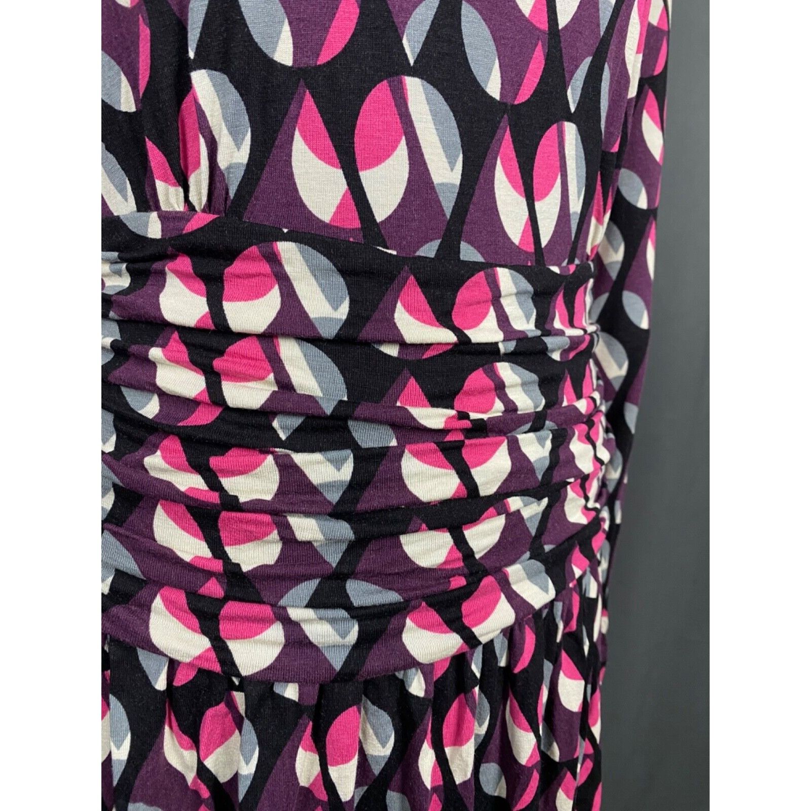 Missoni Missoni Women's Red Purple Floral Long Dress Size S-M Size S / US 4 / IT 40 - 8 Thumbnail