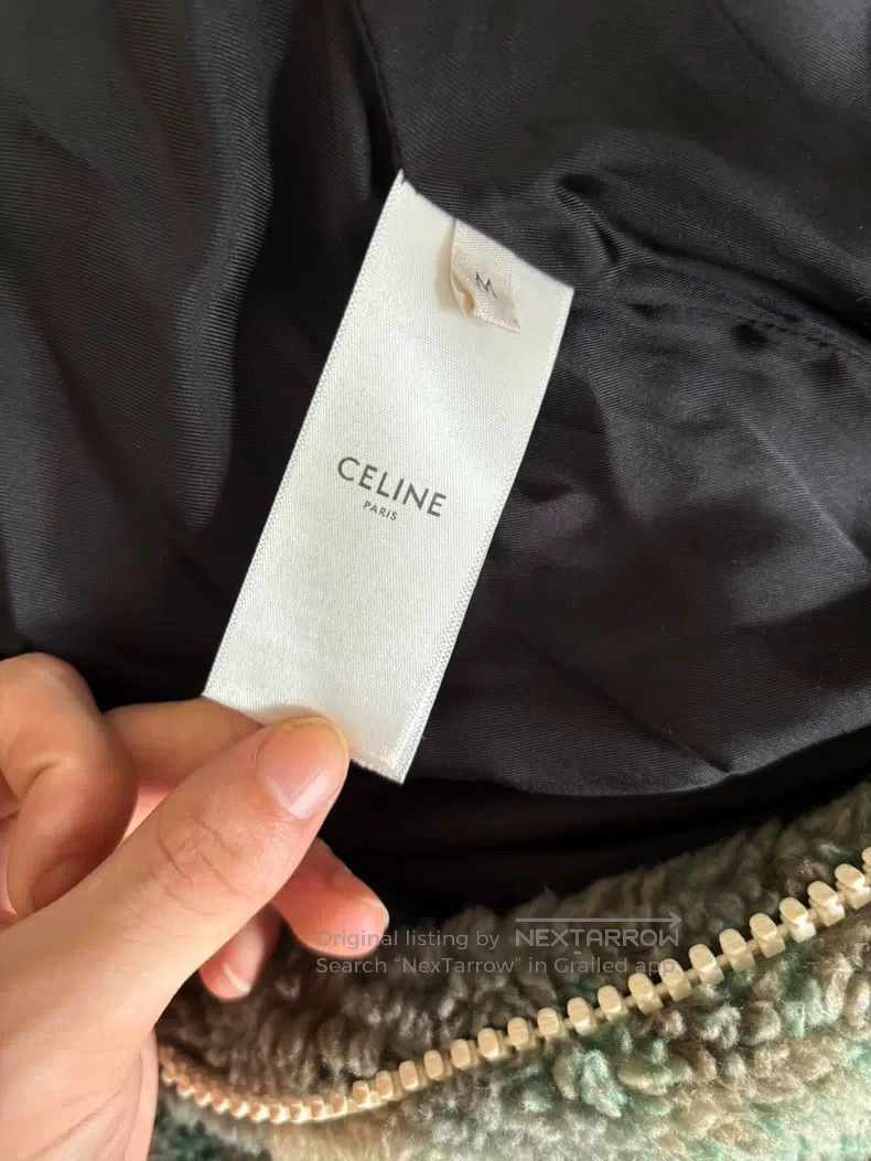 Celine CELINE Camouflage Teddy Fleece Jacket Size US M / EU 48-50 / 2 - 8 Thumbnail