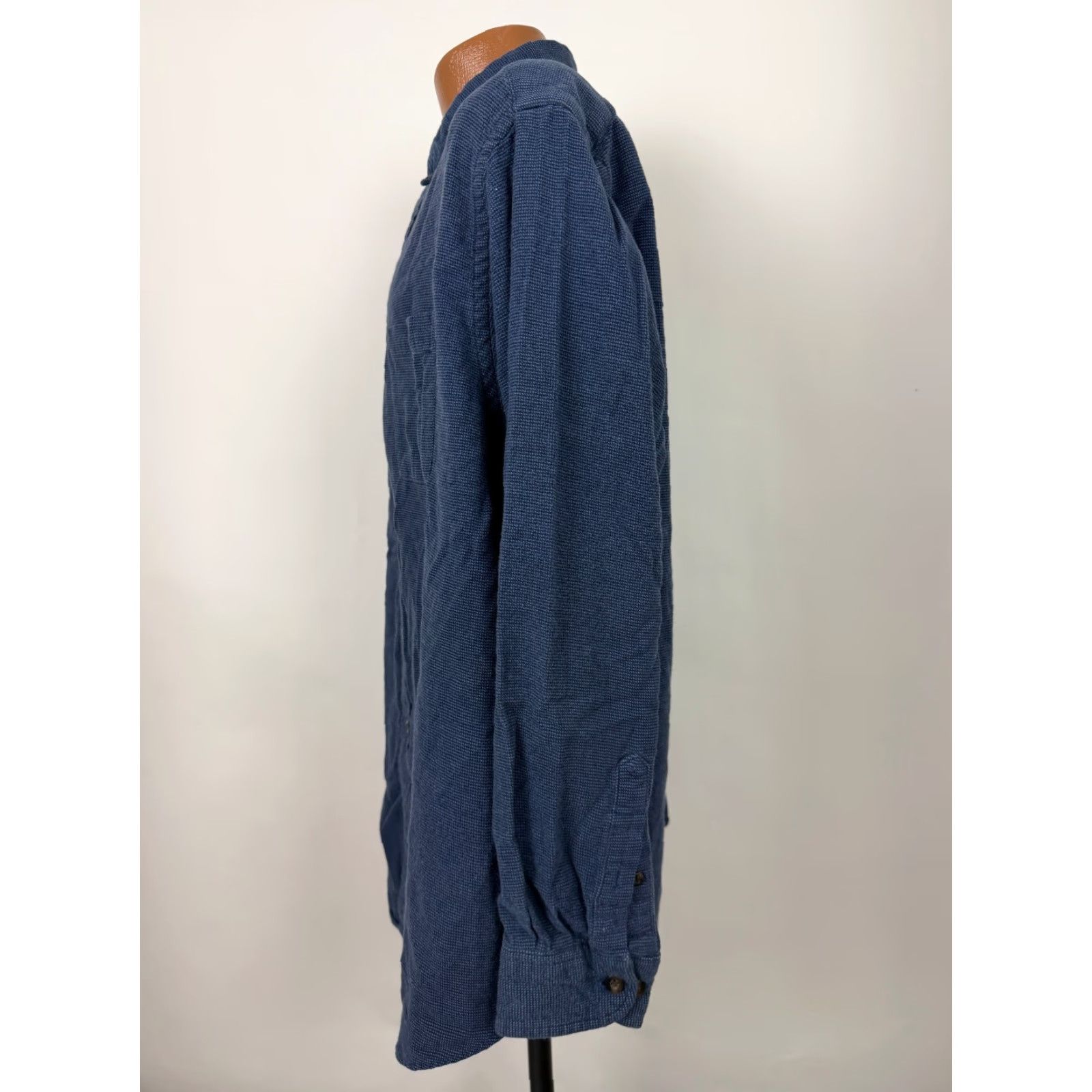 Roundtree & Yorke VINTAGE Roundtree & Yorke Flannel Shirt Men XL Blue Cotton Midweight Check Button-Up Shirts Mens XL Flannel Vintage Y2K Outdoor Preppy Size US XL / EU 56 / 4 - 5 Thumbnail