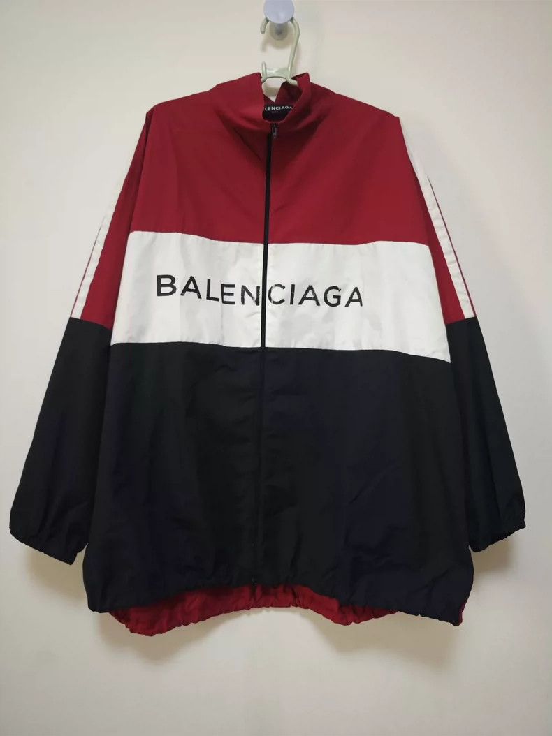 Balenciaga Balenciaga size 39 Patchwork Patch Color Windbreaker Jacke Size US S / EU 44-46 / 1 - 1 Thumbnail