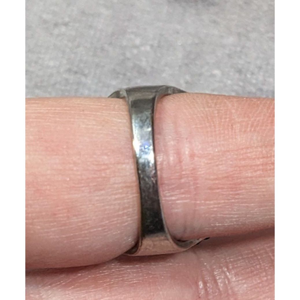 Other Gothic Whimsical Art Nouveau Silver Tone Ring Size 9 Size ONE SIZE - 8 Thumbnail