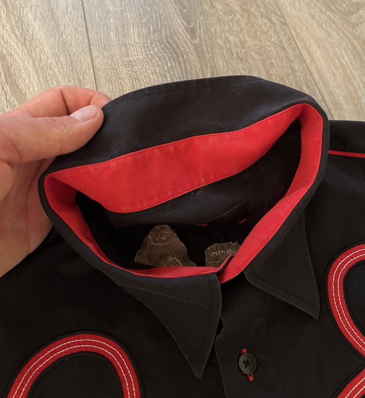Diesel Vintage Diesel Embroidered Big Logo Button Up Shirt Size US XL / EU 56 / 4 - 5 Thumbnail