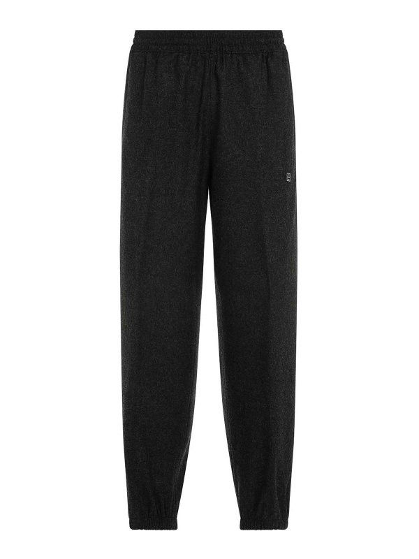 Givenchy o1n1vont0326 Virgin Wool Pants in Black Size US 36 / EU 52 - 1 Thumbnail
