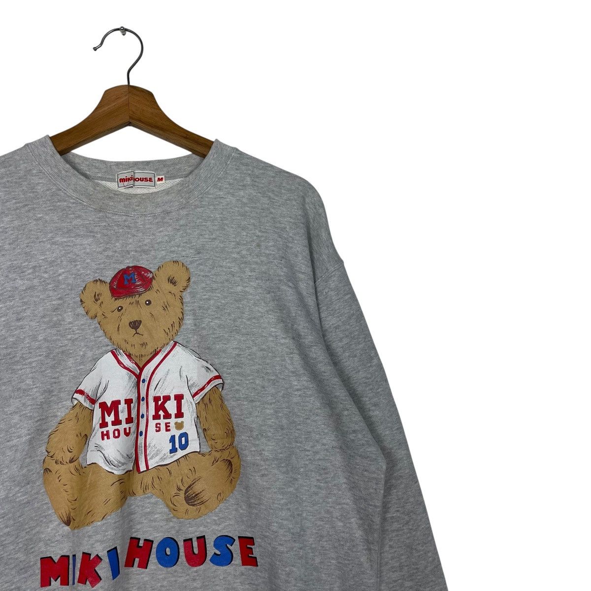 Vintage Vintage Miki House Big Logo Crewneck Sweatshirt Size US M / EU 48-50 / 2 - 5 Thumbnail