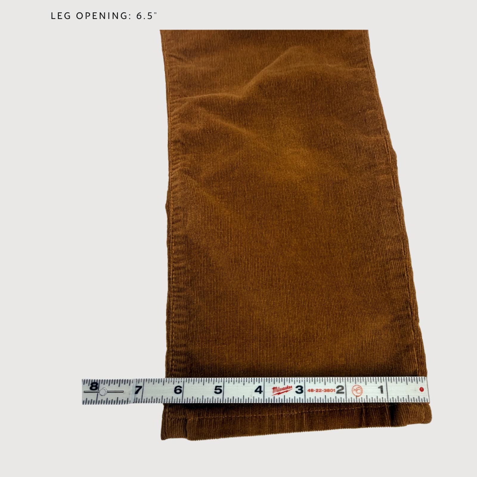 Marine Layer Marine Layer Corduroy Straight Leg Jeans Copper 26 Size 26" / US 2 / IT 38 - 8 Thumbnail