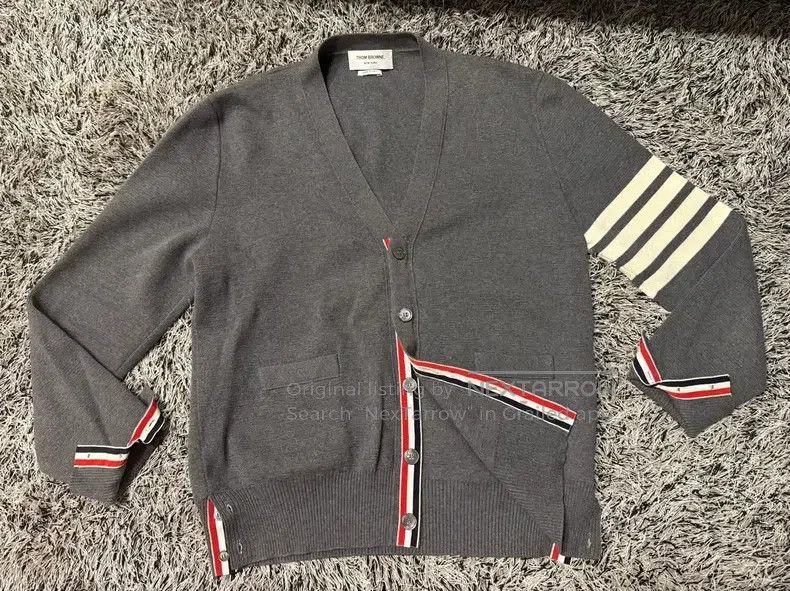 Thom Browne Thom Browne Milan knit cardigan Size US M / EU 48-50 / 2 - 1 Thumbnail