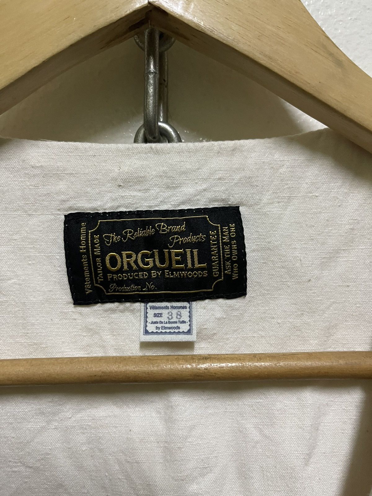 Japanese Brand Orgueil Vest Japan Size 38R - 6 Thumbnail
