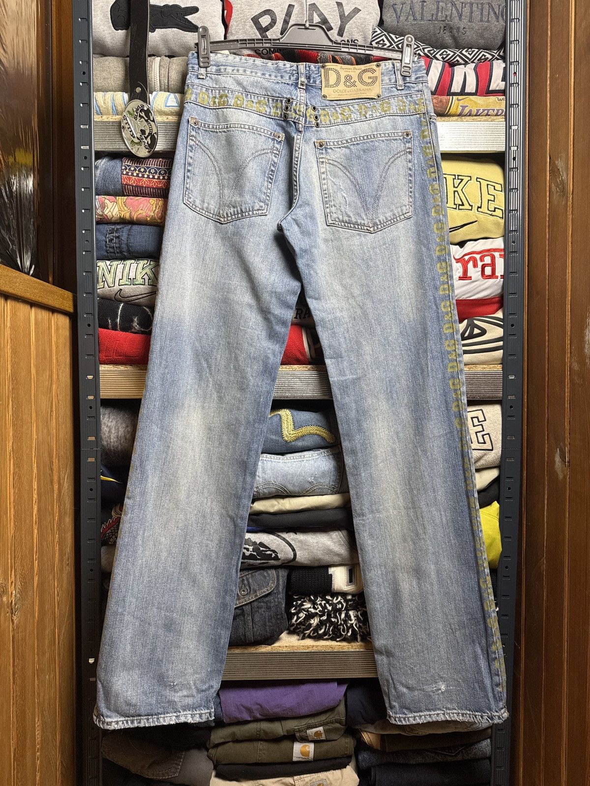 Dolce & Gabbana Dolce & Gabanna Logo Jeans Size US 34 / EU 50 - 1 Thumbnail