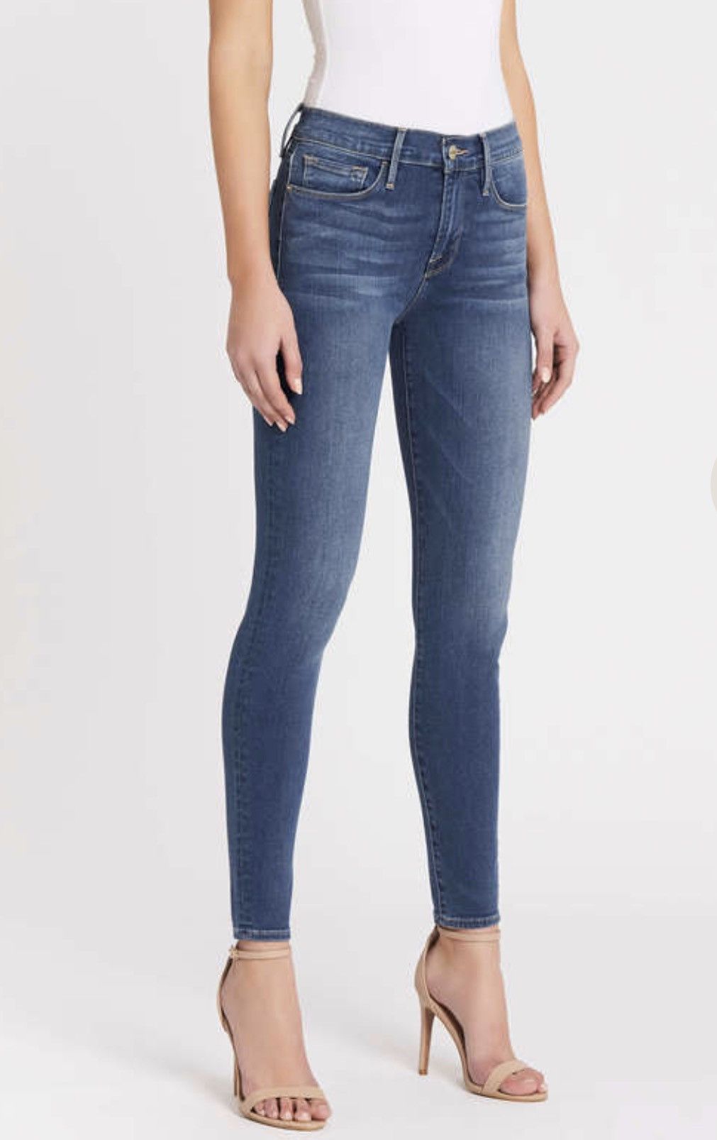 Frame Frame Le High Skinny Jeans Size 30" / US 8 / IT 44 - 2 Thumbnail