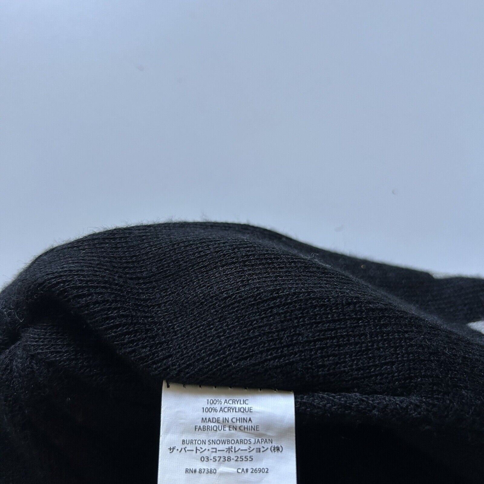 Burton Vintage Y2K Burton Snowboards Reversible Beanie Hat Black Size ONE SIZE - 7 Thumbnail