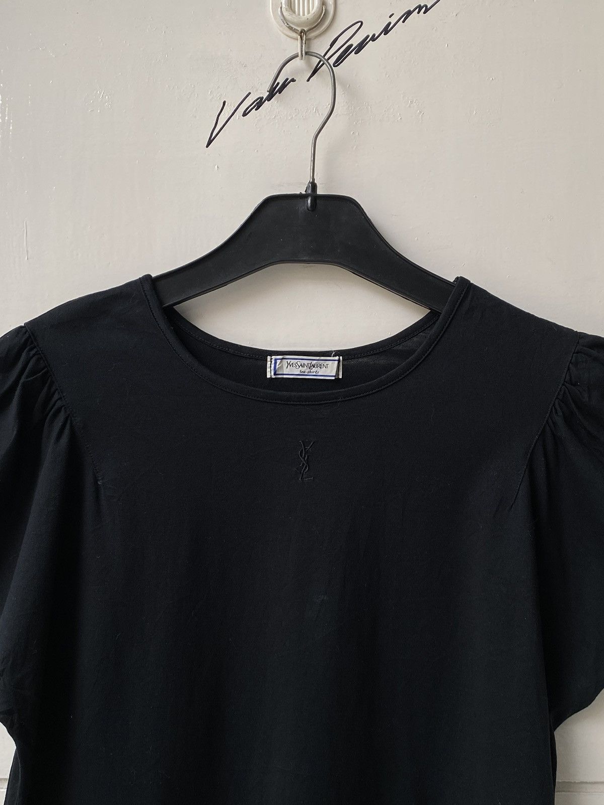 Yves Saint Laurent YSL Yves Saint Laurent Black T-shirt Size US XS / EU 42 / 0 - 3 Thumbnail
