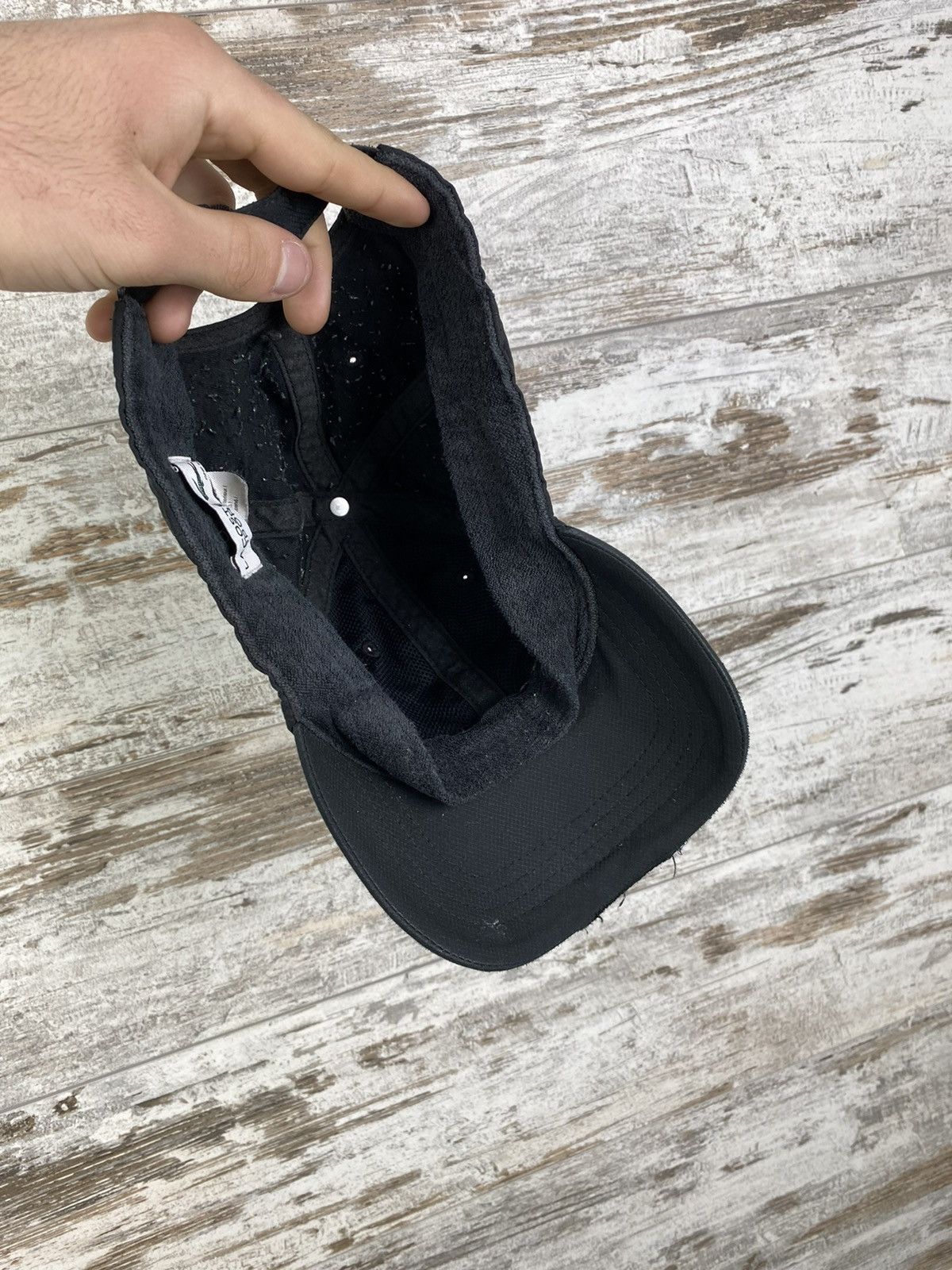 Lacoste × Vintage Mens Vintage Lacoste distressed cap hats Size ONE SIZE - 8 Thumbnail